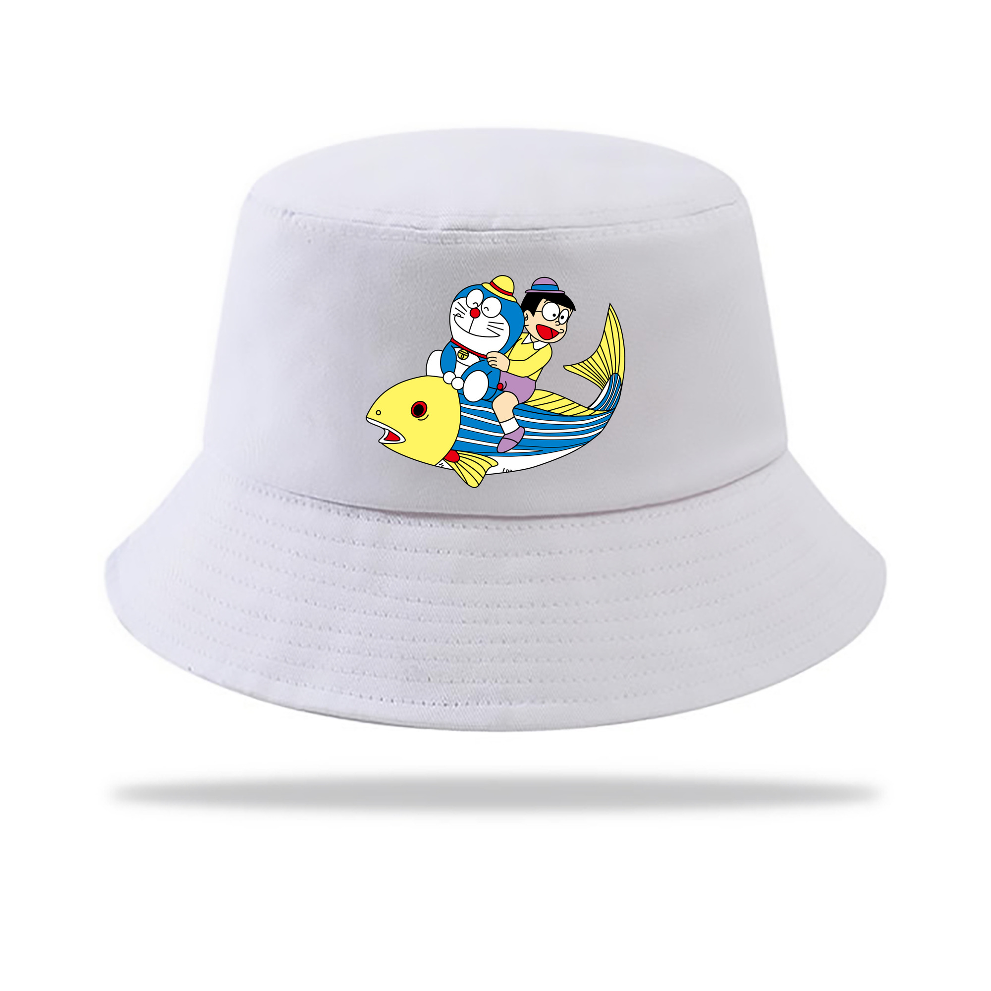 （画像用） ドラえもん 野比 のび太 Doraemon Nobita Nobi アウトドア日除けバケットハット