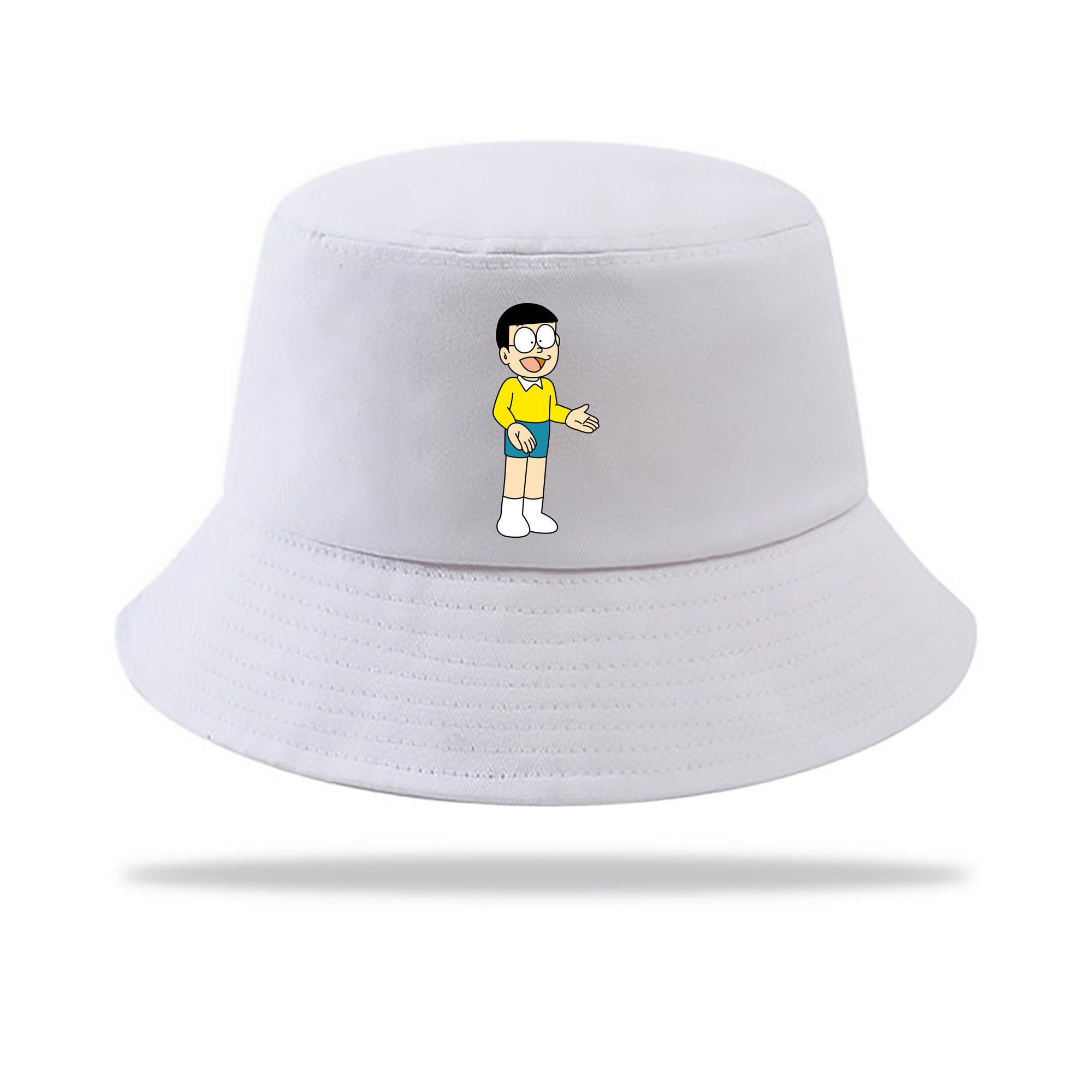 （画像用） ドラえもん 野比 のび太 Doraemon Nobita Nobi アウトドア日除けバケットハット