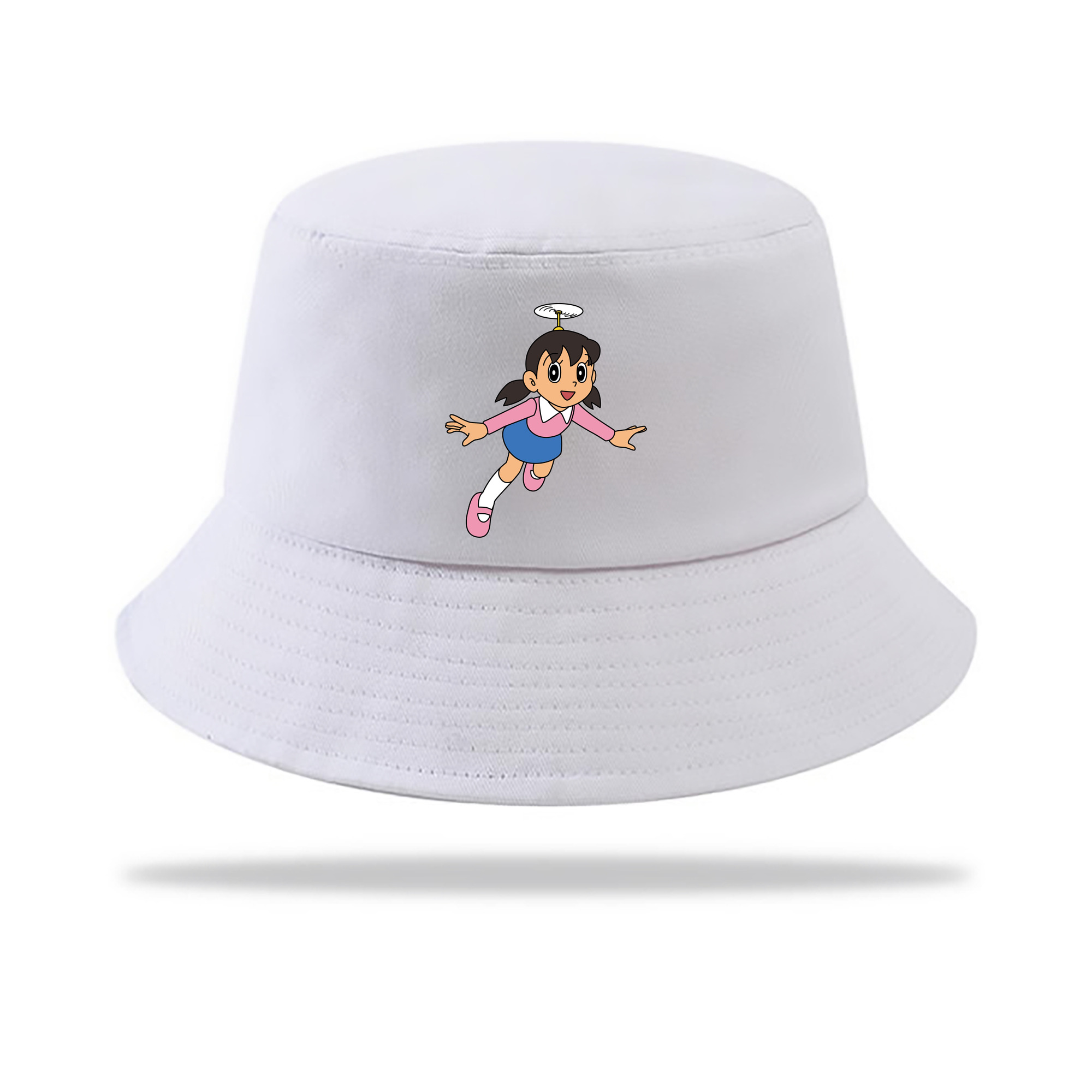 （画像用） ドラえもん みなもと しずか Doraemon Shizuka Minamoto アウトドア日除けバケットハット