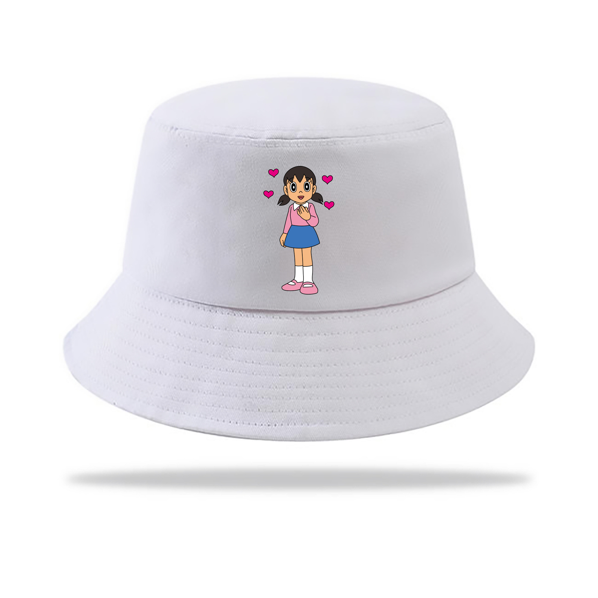 （画像用） ドラえもん みなもと しずか Doraemon Shizuka Minamoto アウトドア日除けバケットハット