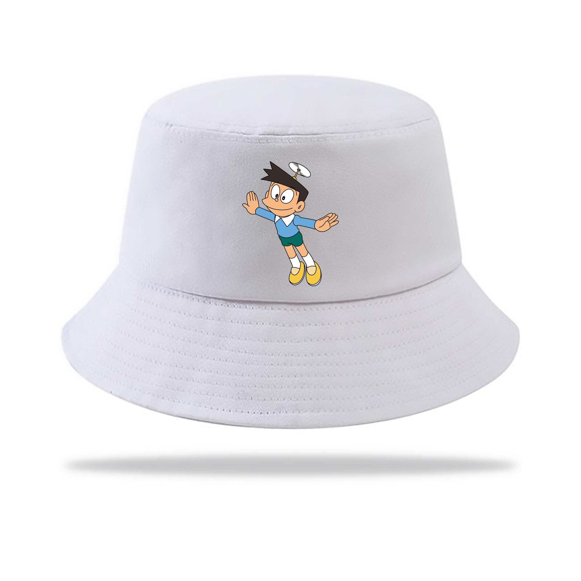 （画像用） ドラえもん 骨川 スネ夫 Doraemon Honekawa Suneo アウトドア日除けバケットハット