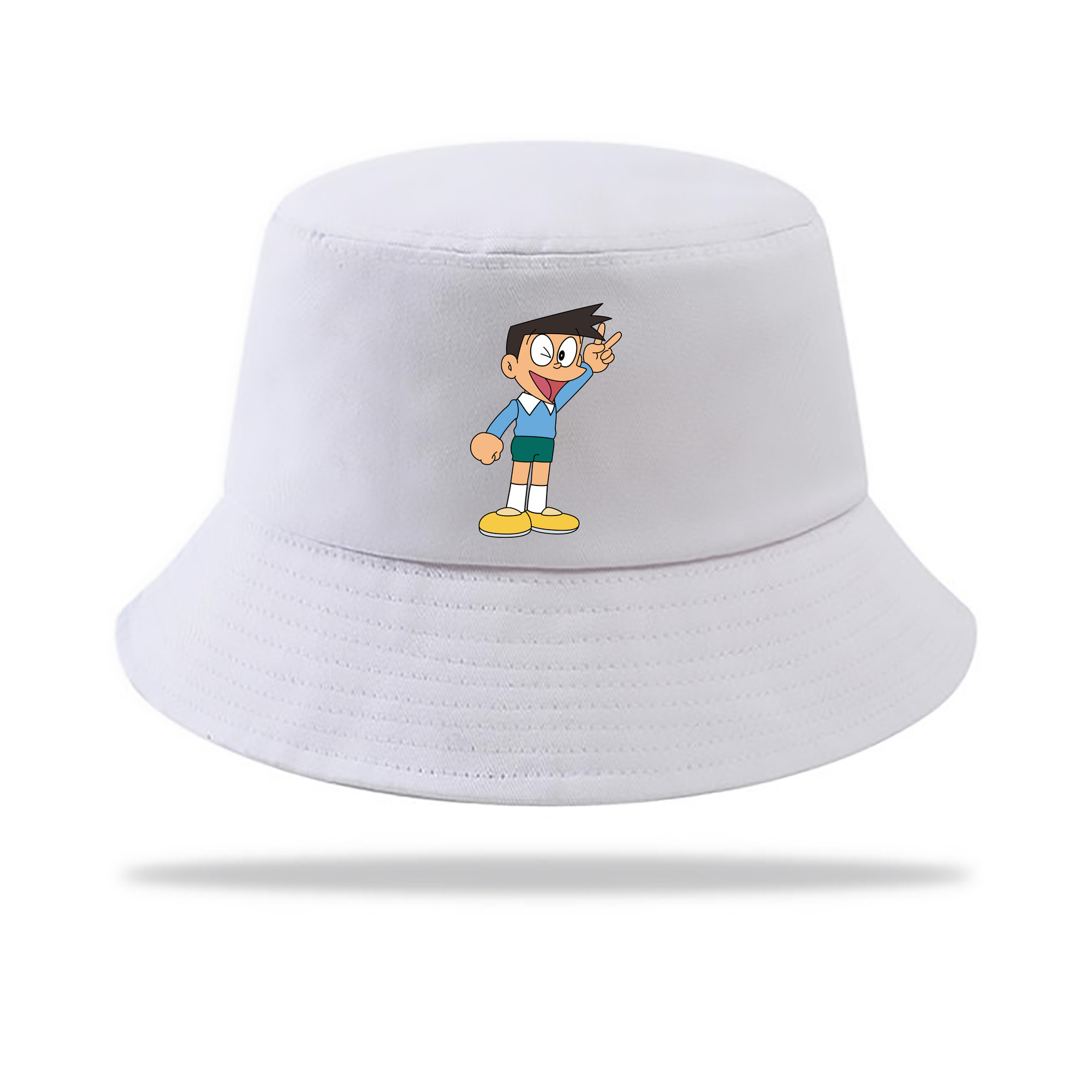 （画像用） ドラえもん 骨川 スネ夫 Doraemon Honekawa Suneo アウトドア日除けバケットハット