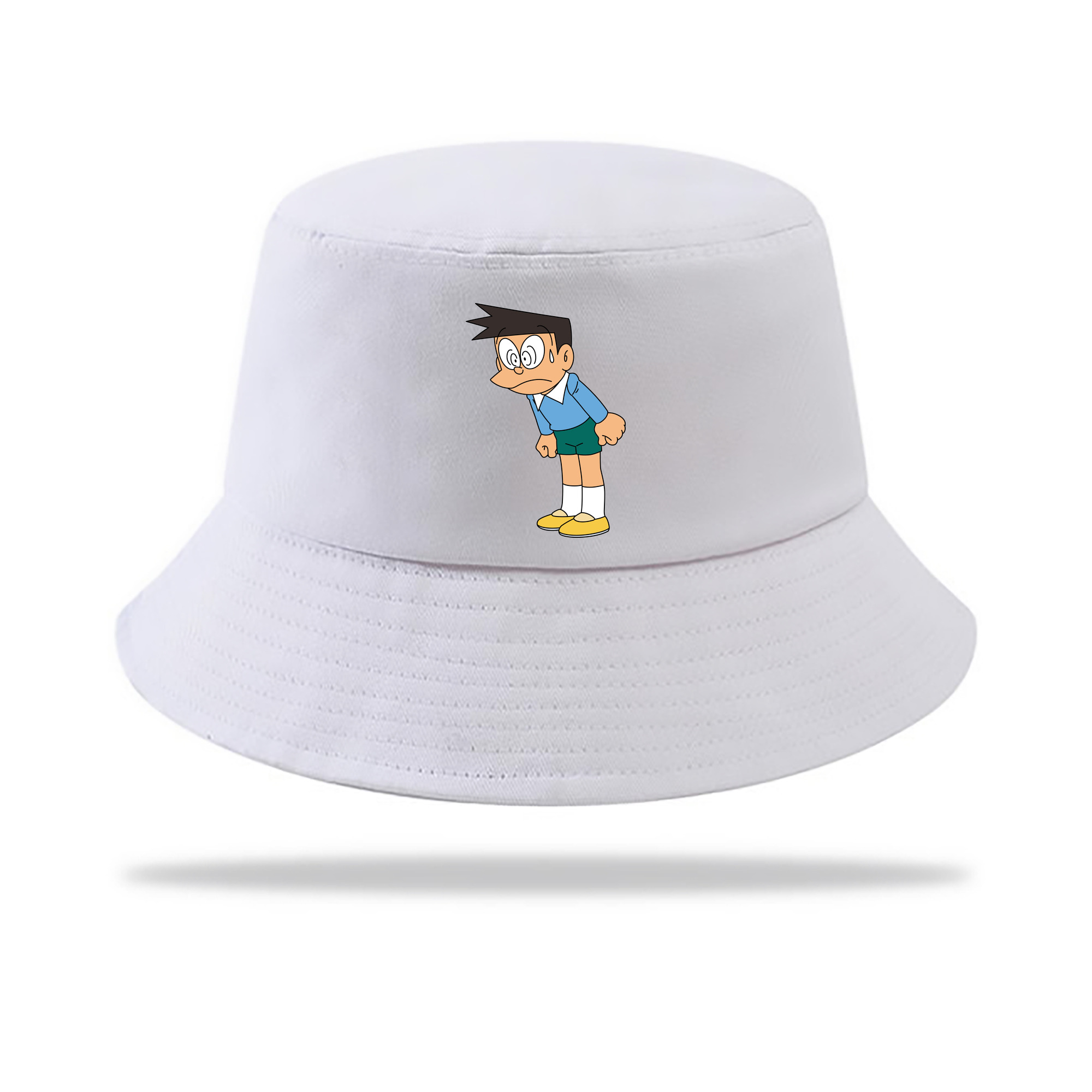 （画像用） ドラえもん 骨川 スネ夫 Doraemon Honekawa Suneo アウトドア日除けバケットハット