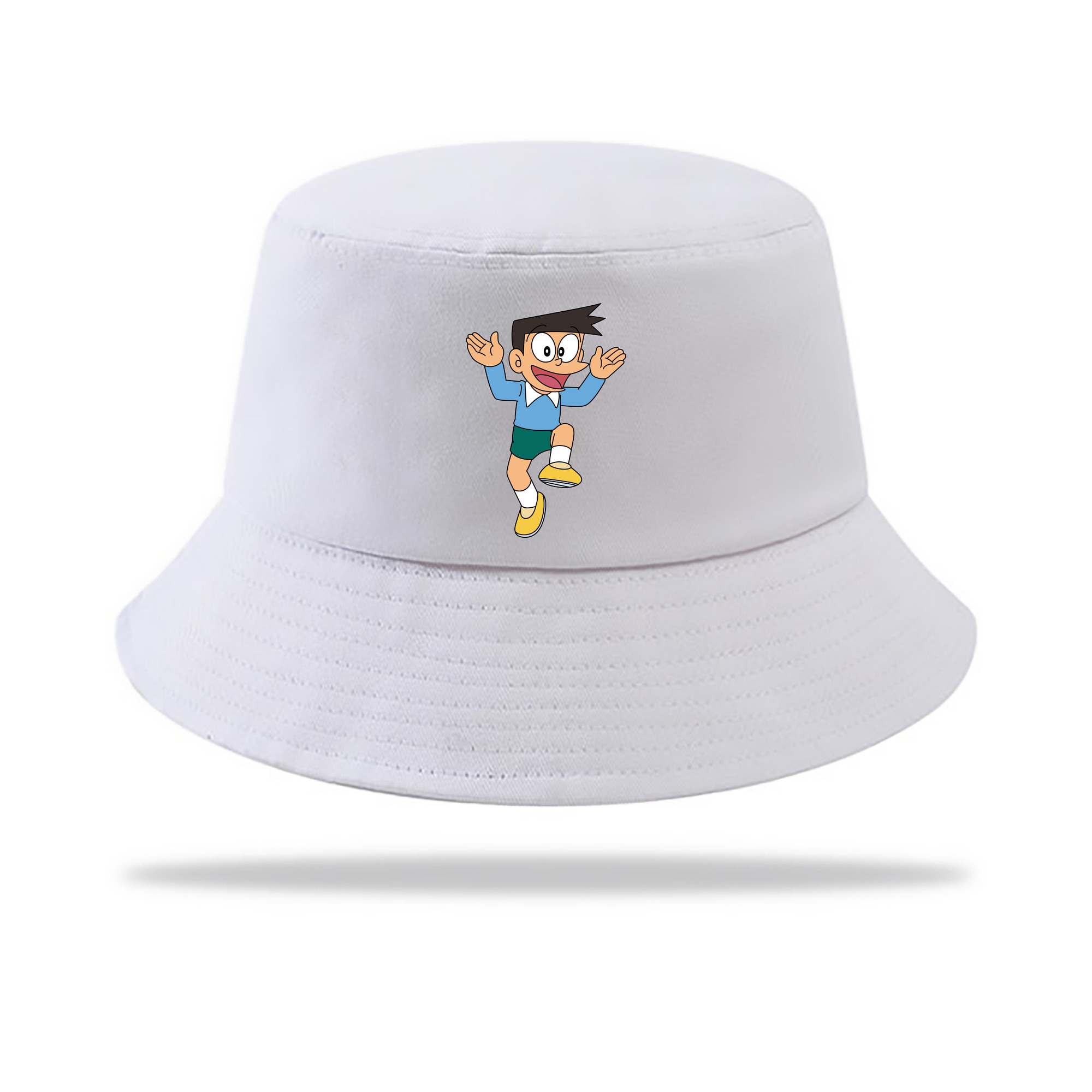 （画像用） ドラえもん 骨川 スネ夫 Doraemon Honekawa Suneo アウトドア日除けバケットハット