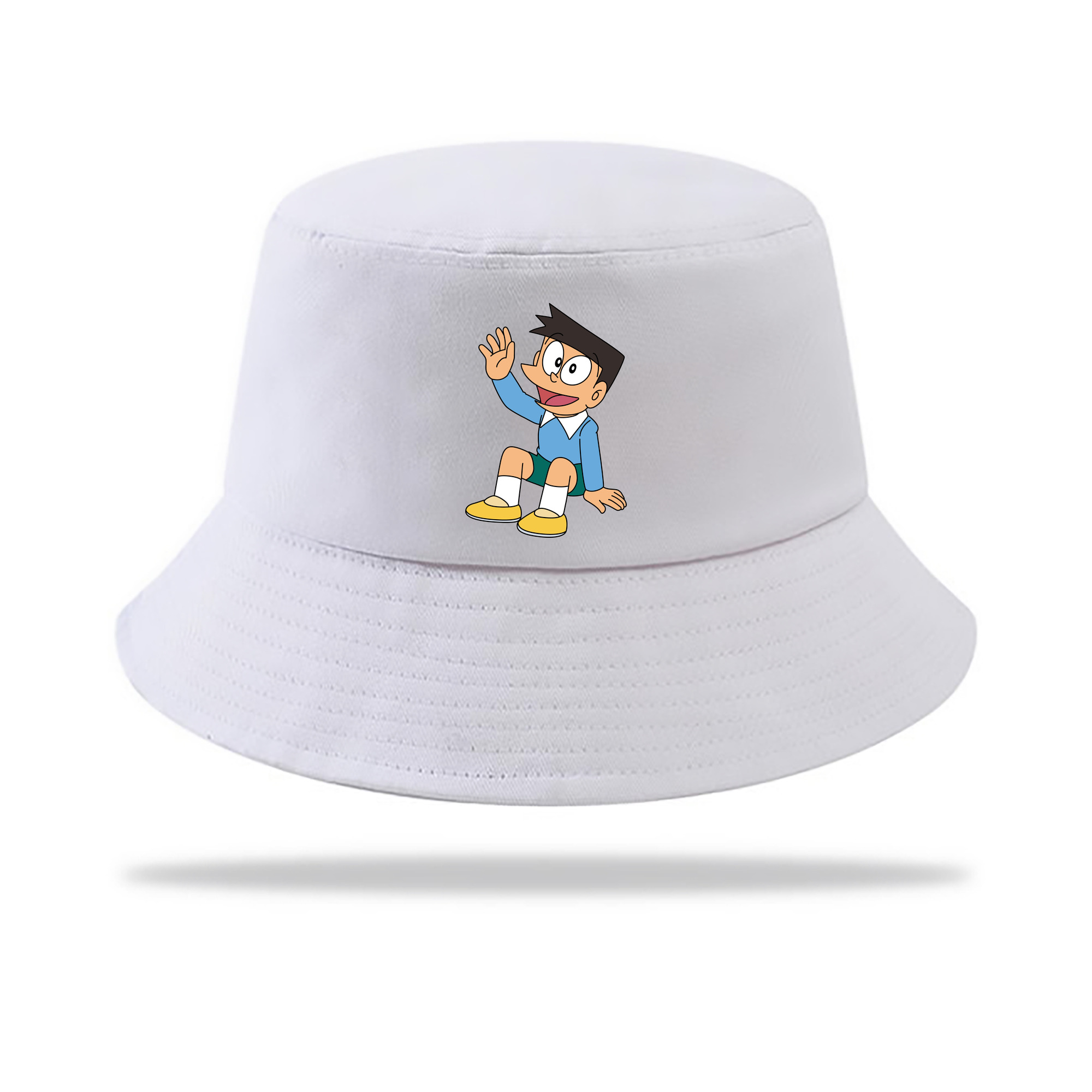 （画像用） ドラえもん 骨川 スネ夫 Doraemon Honekawa Suneo アウトドア日除けバケットハット