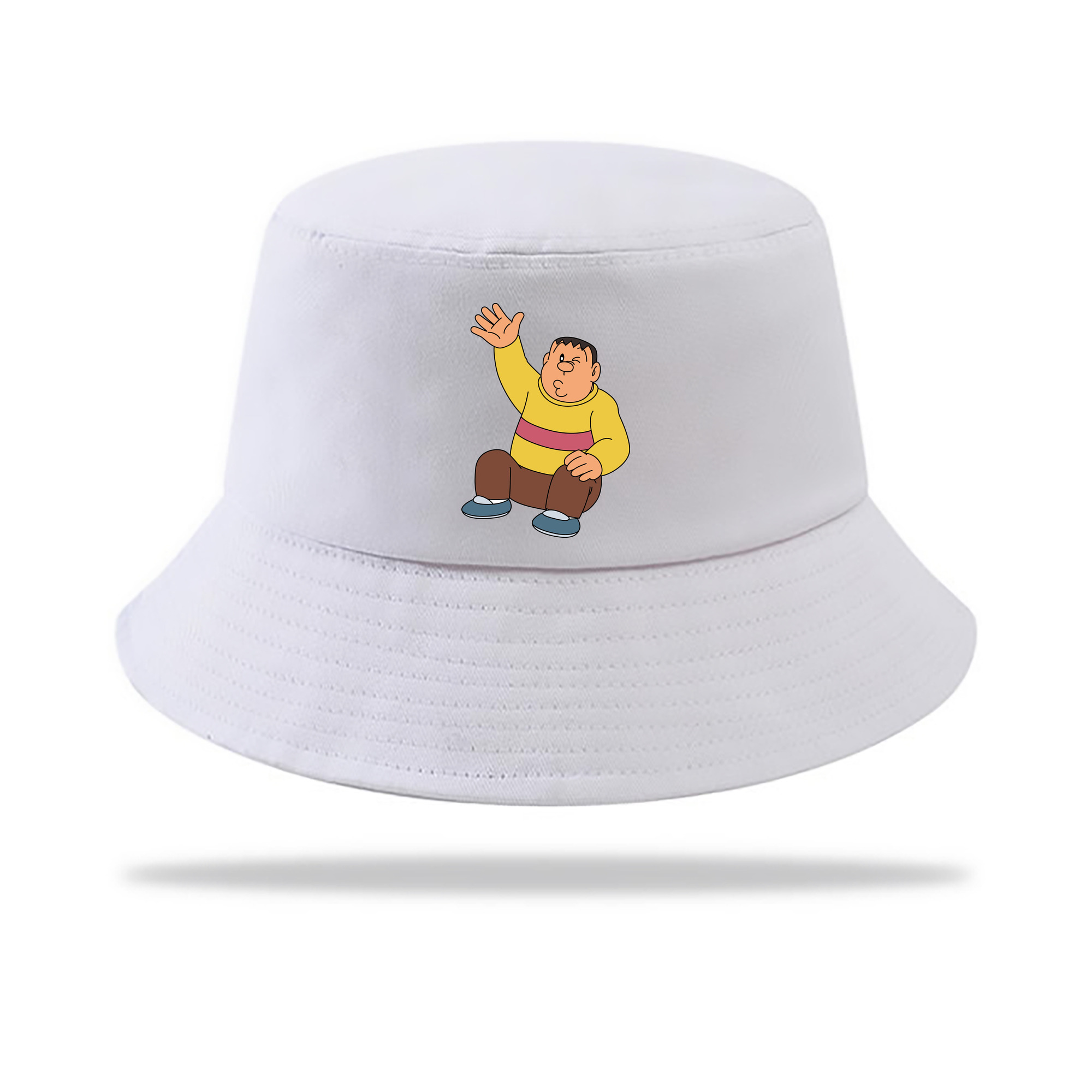 （画像用） ドラえもん 剛田武 Doraemon Gouta Takeshi アウトドア日除けバケットハット