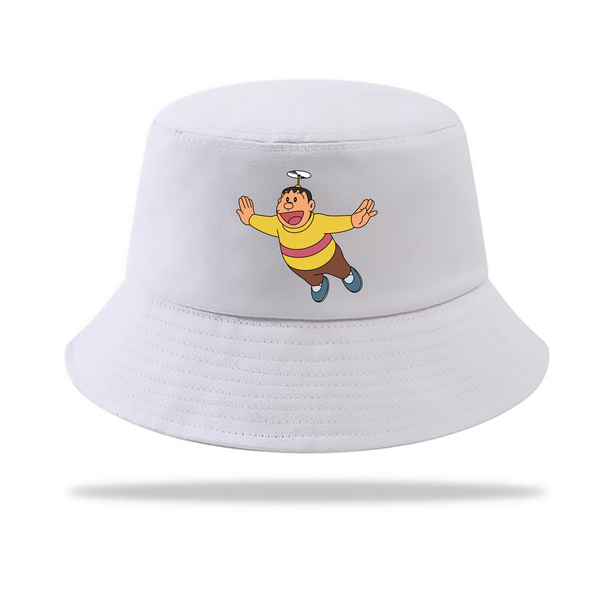（画像用） ドラえもん 剛田武 Doraemon Gouta Takeshi アウトドア日除けバケットハット