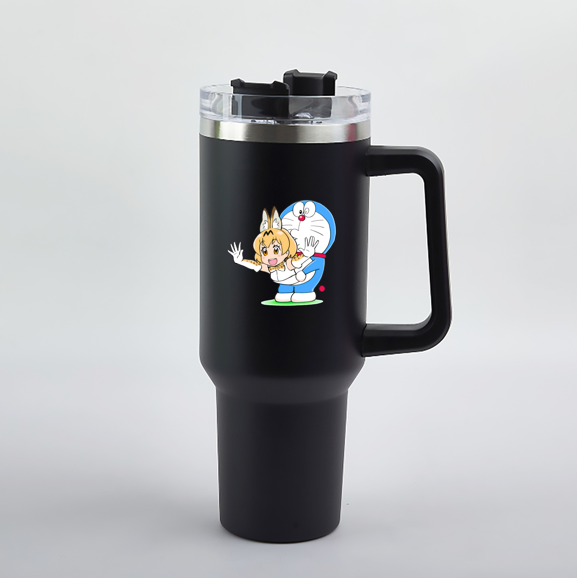 （画像用） ドラえもん Doraemon 1200mL車用タンブラー（カラープリント）