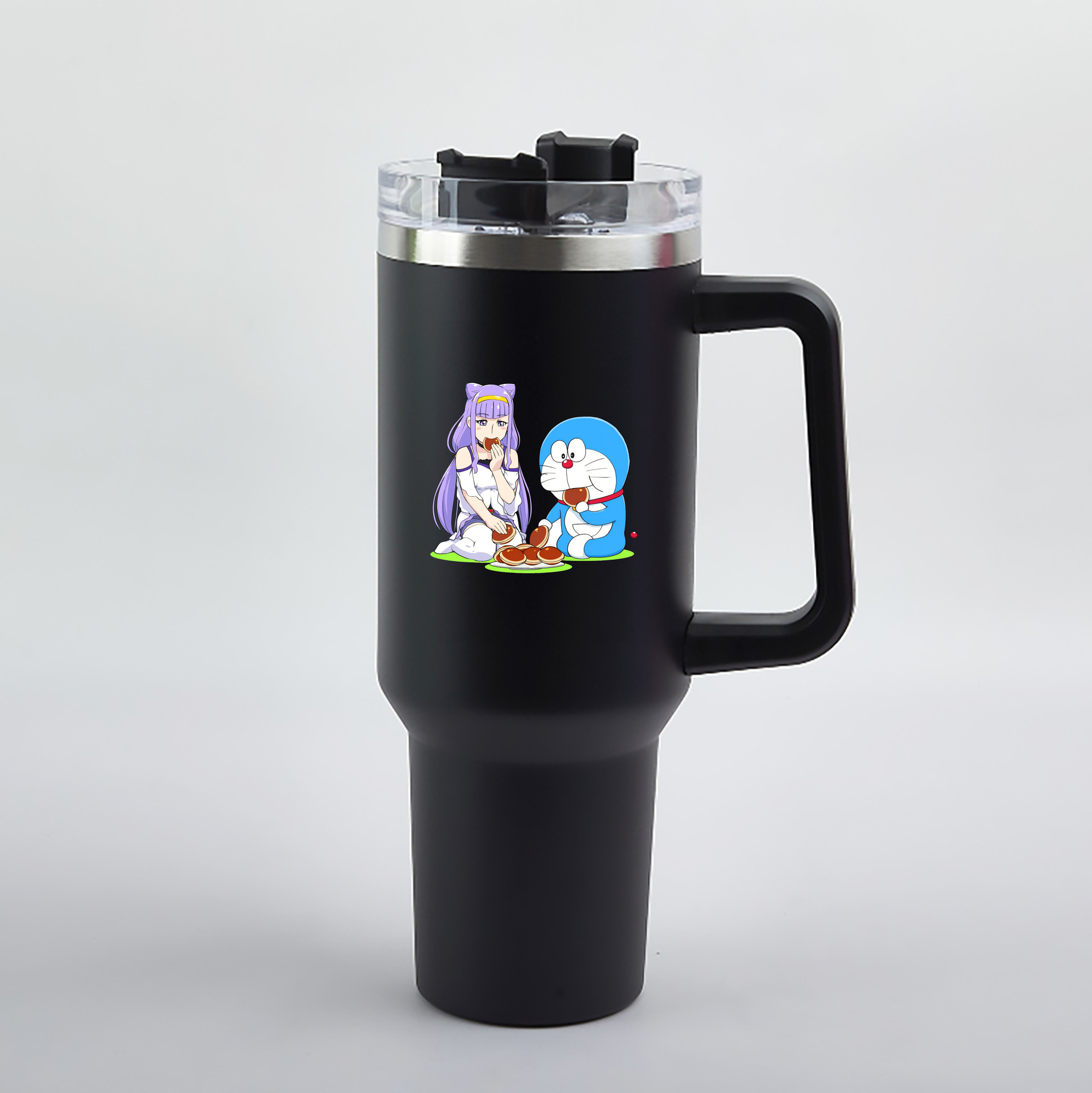 （画像用） ドラえもん Doraemon 1200mL車用タンブラー（カラープリント）