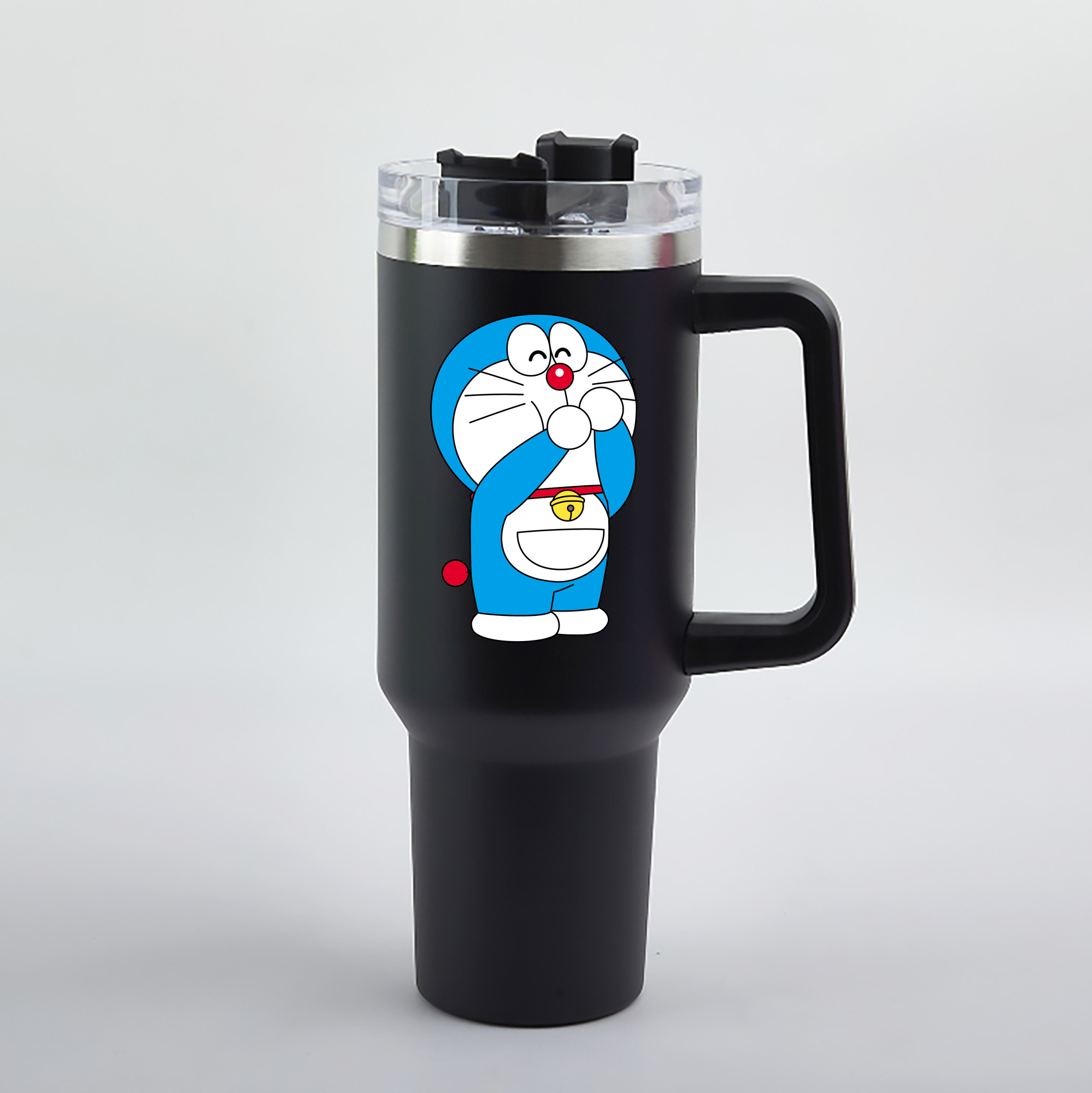 （画像用） ドラえもん Doraemon 1200mL車用タンブラー（カラープリント）