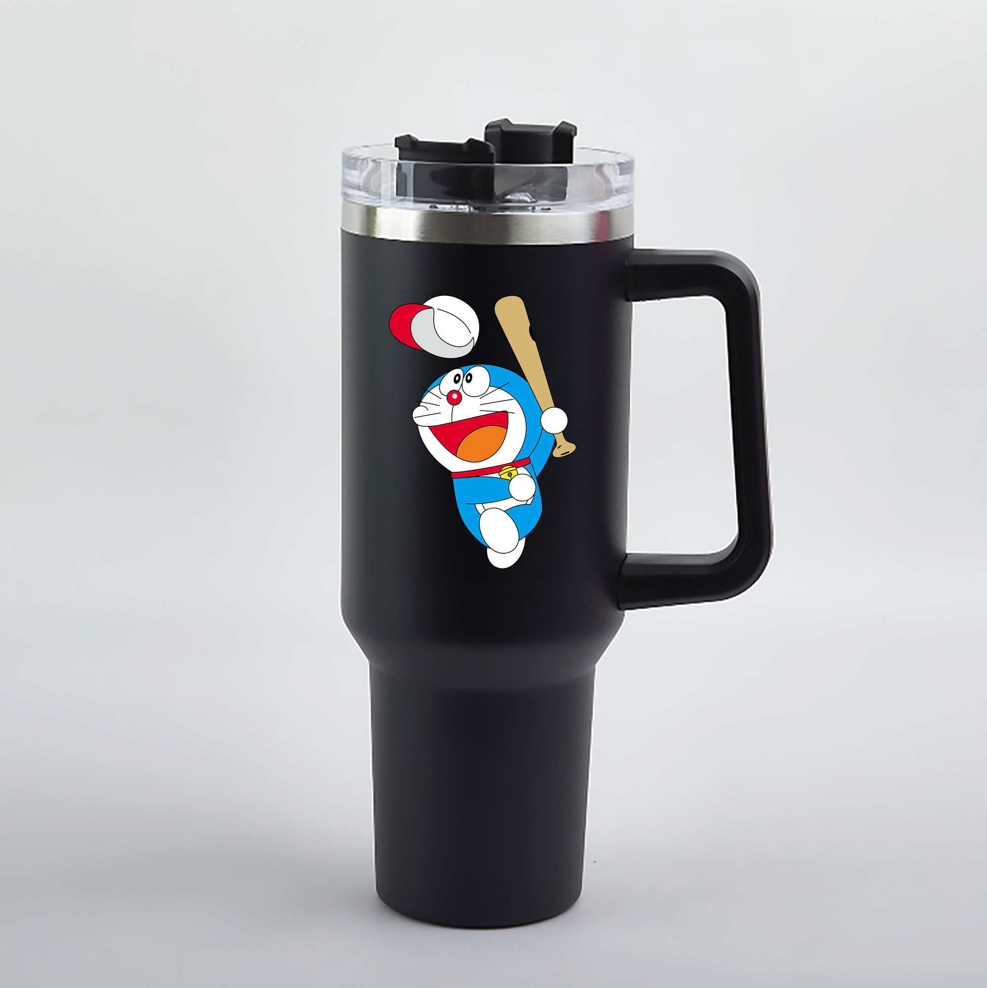 （画像用） ドラえもん Doraemon 1200mL車用タンブラー（カラープリント）