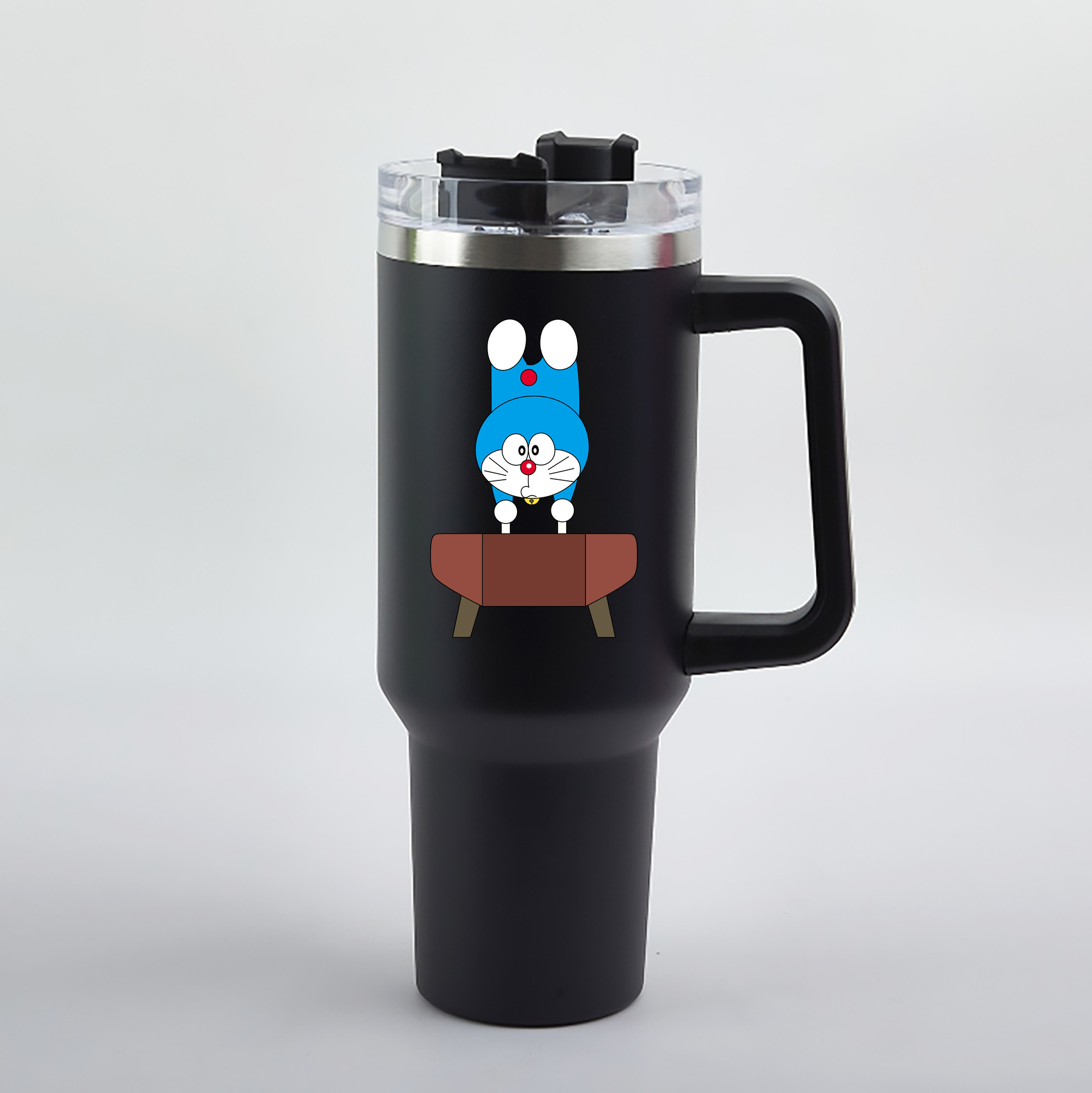 （画像用） ドラえもん Doraemon 1200mL車用タンブラー（カラープリント）
