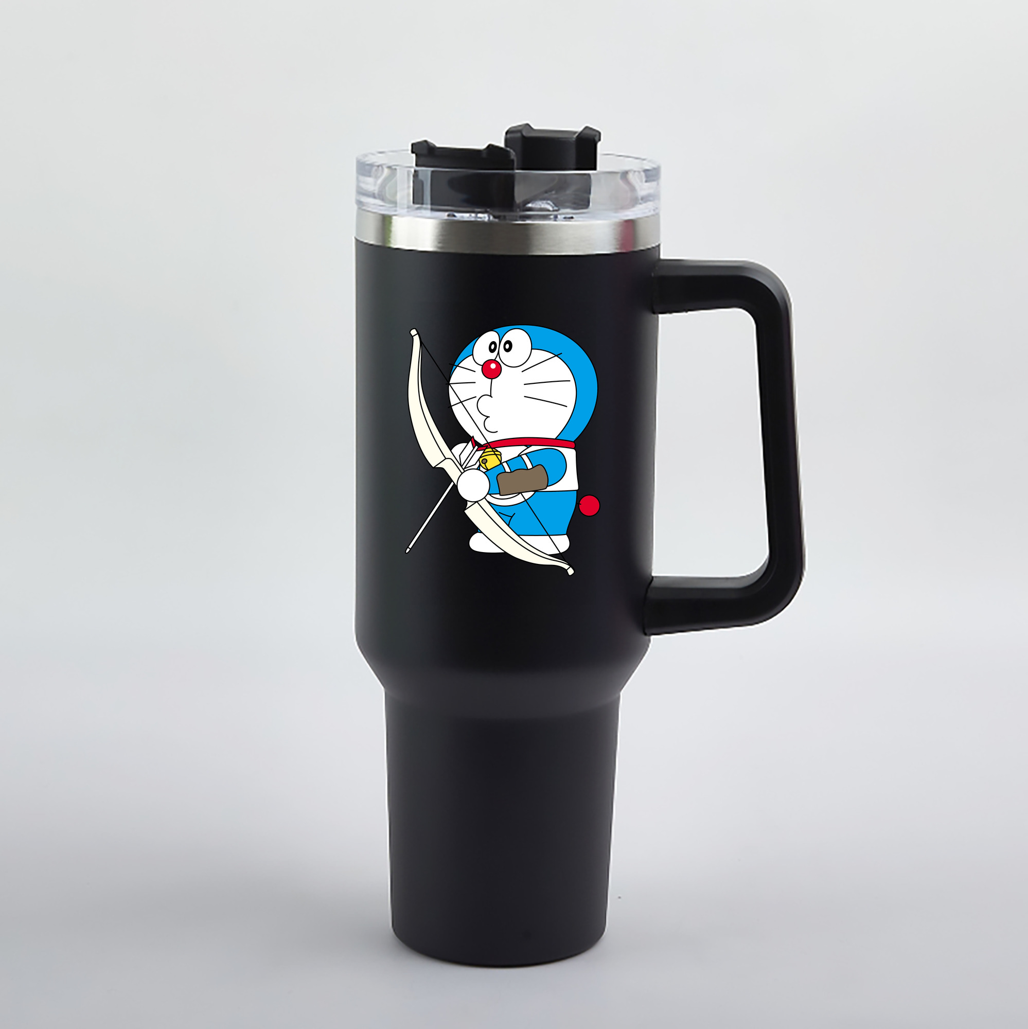 （画像用） ドラえもん Doraemon 1200mL車用タンブラー（カラープリント）