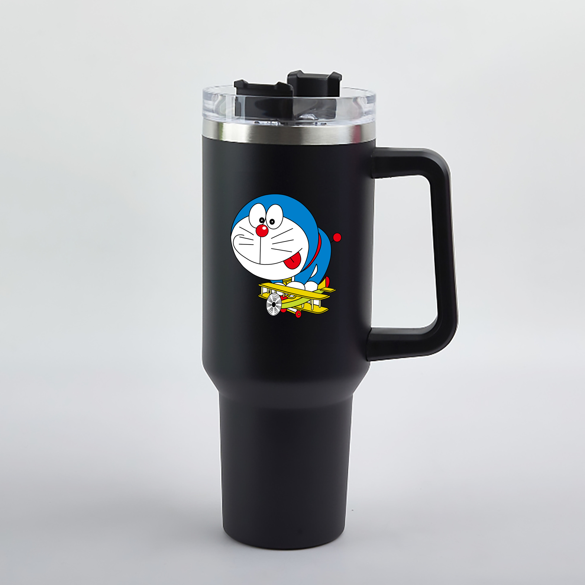 （画像用） ドラえもん Doraemon 1200mL車用タンブラー（カラープリント）