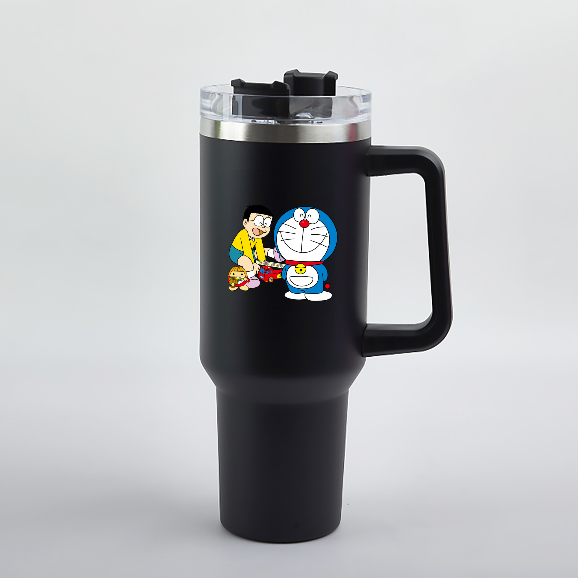 （画像用） ドラえもん Doraemon 1200mL車用タンブラー（カラープリント）