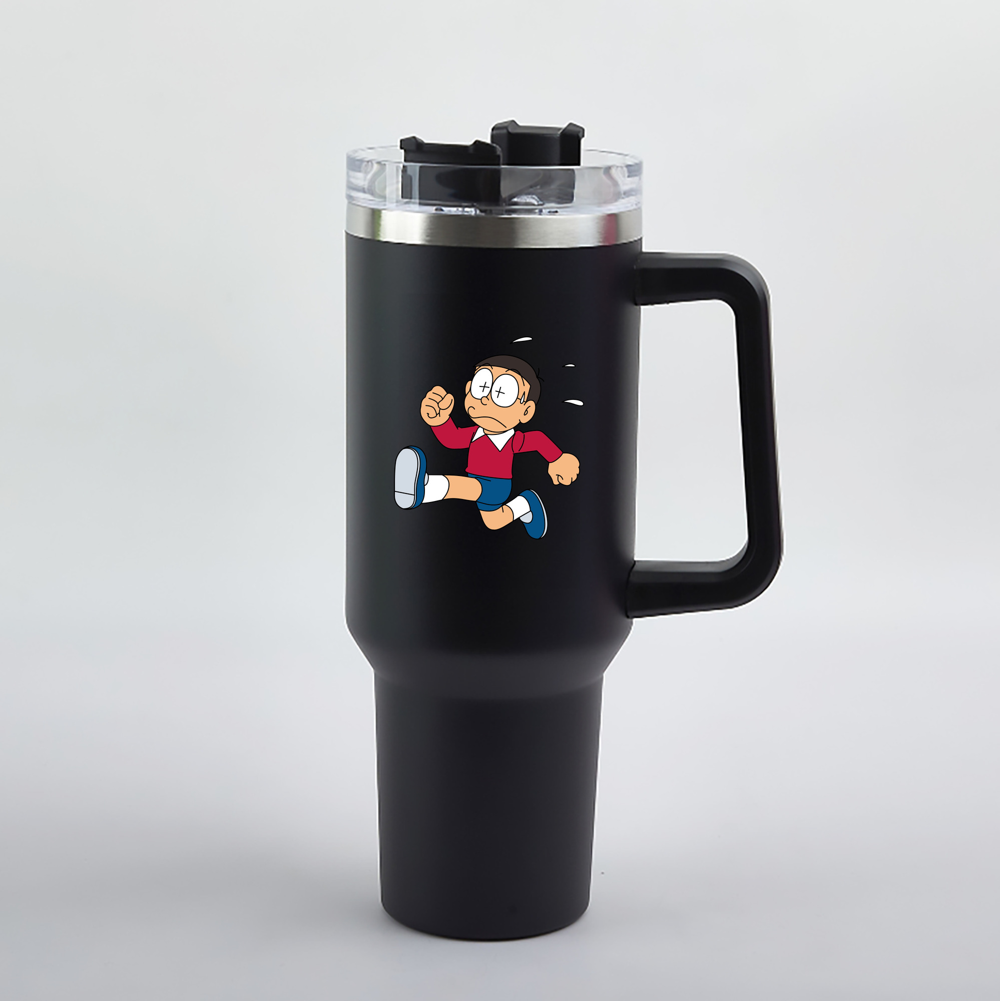 （画像用） ドラえもん 野比 のび太 Doraemon Nobita Nobi 1200mL車用タンブラー（カラープリント）
