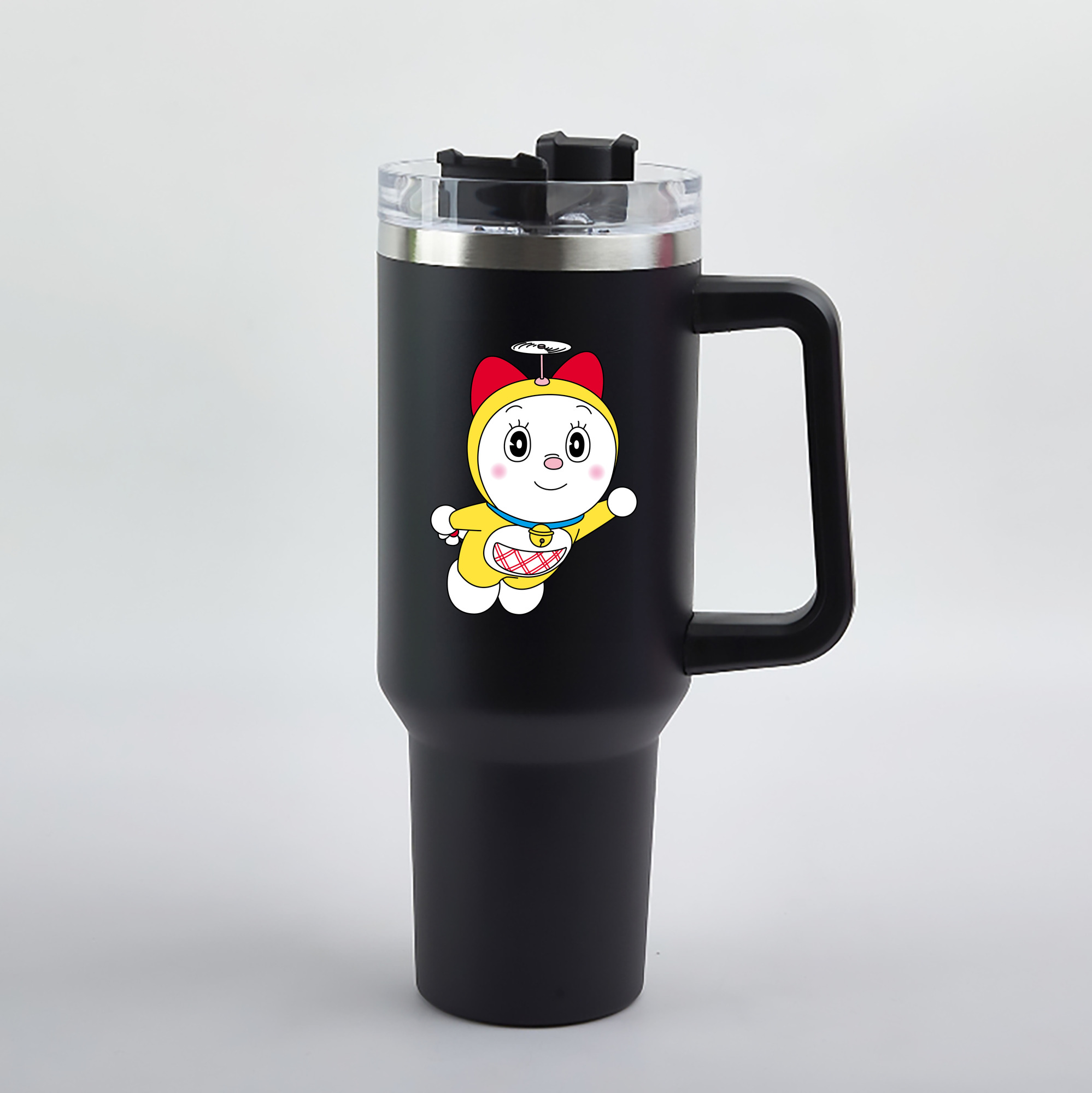 （画像用） ドラえもん ドラミ Doraemon Dorami 1200mL車用タンブラー（カラープリント）