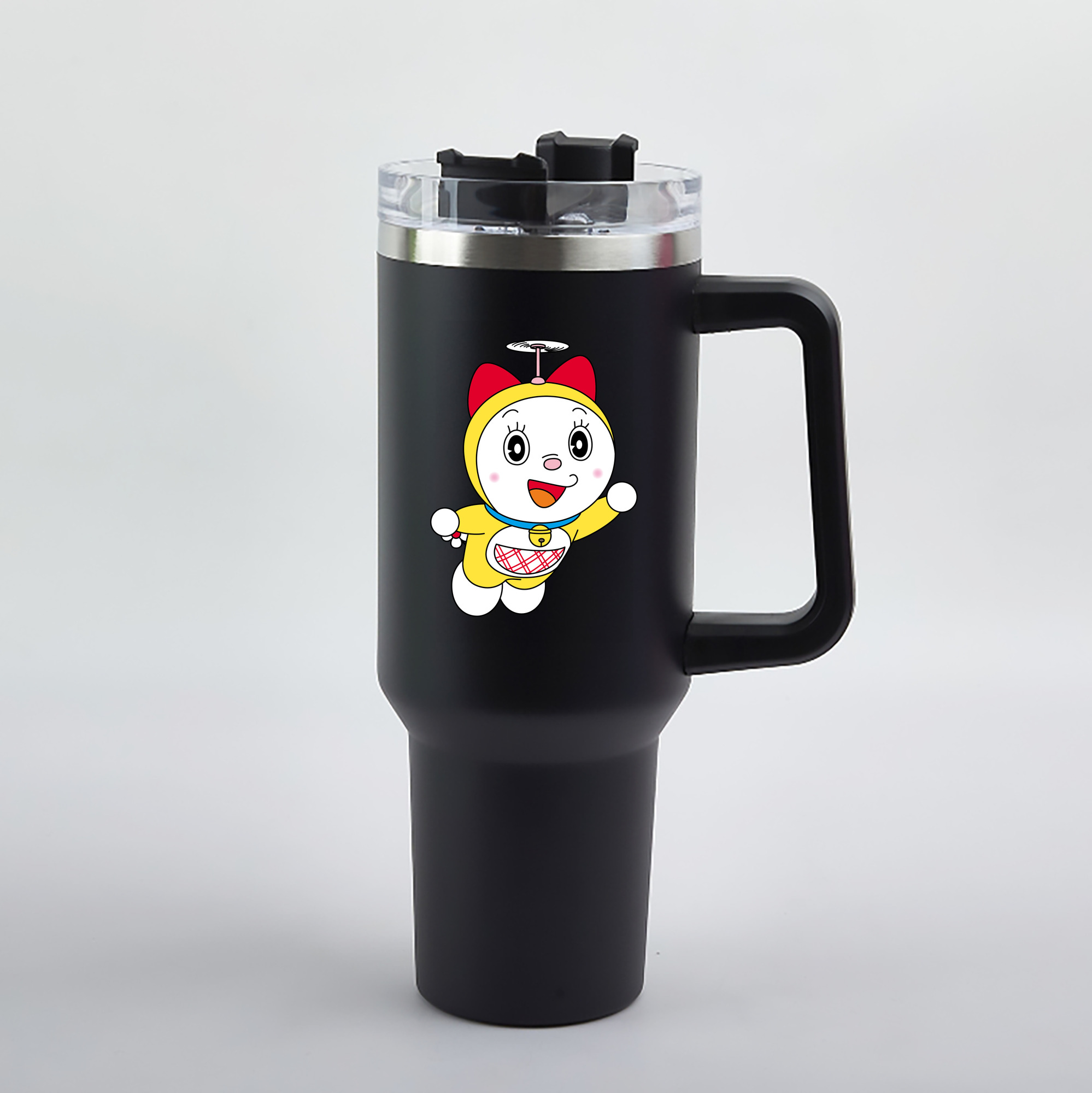 （画像用） ドラえもん ドラミ Doraemon Dorami 1200mL車用タンブラー（カラープリント）
