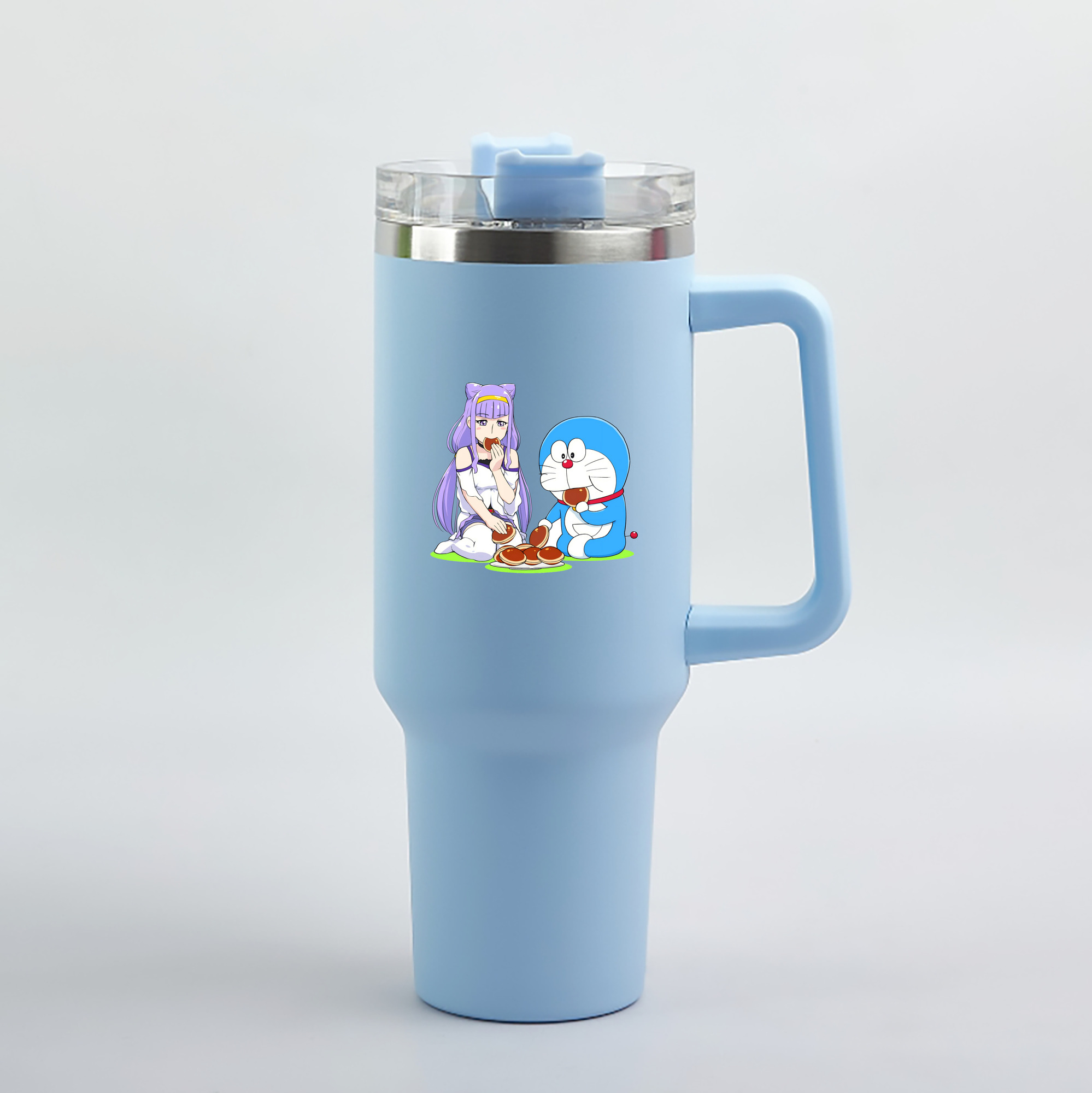 （画像用） ドラえもん Doraemon 1200mL車用タンブラー（カラープリント）