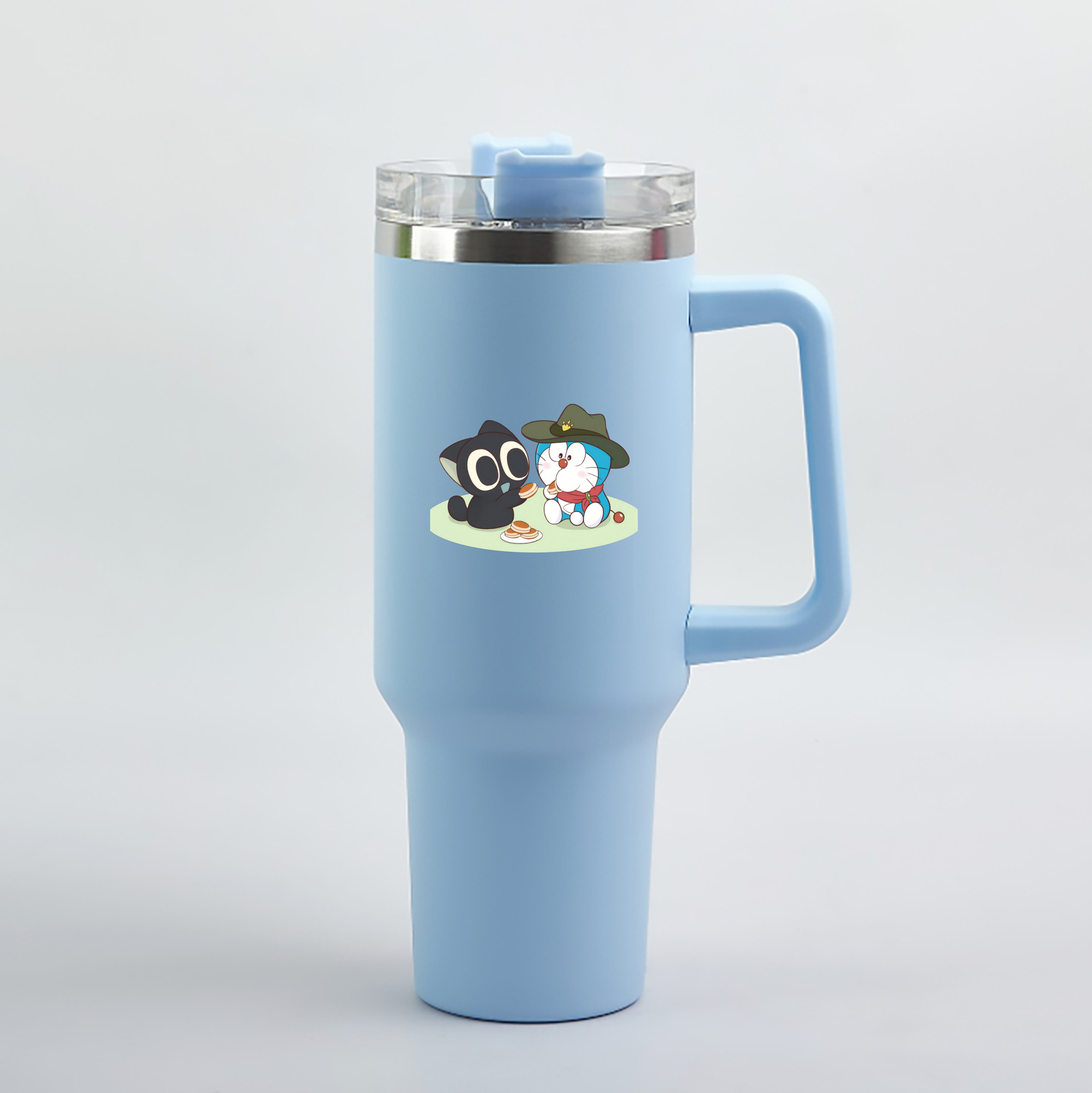 （画像用） ドラえもん Doraemon 1200mL車用タンブラー（カラープリント）