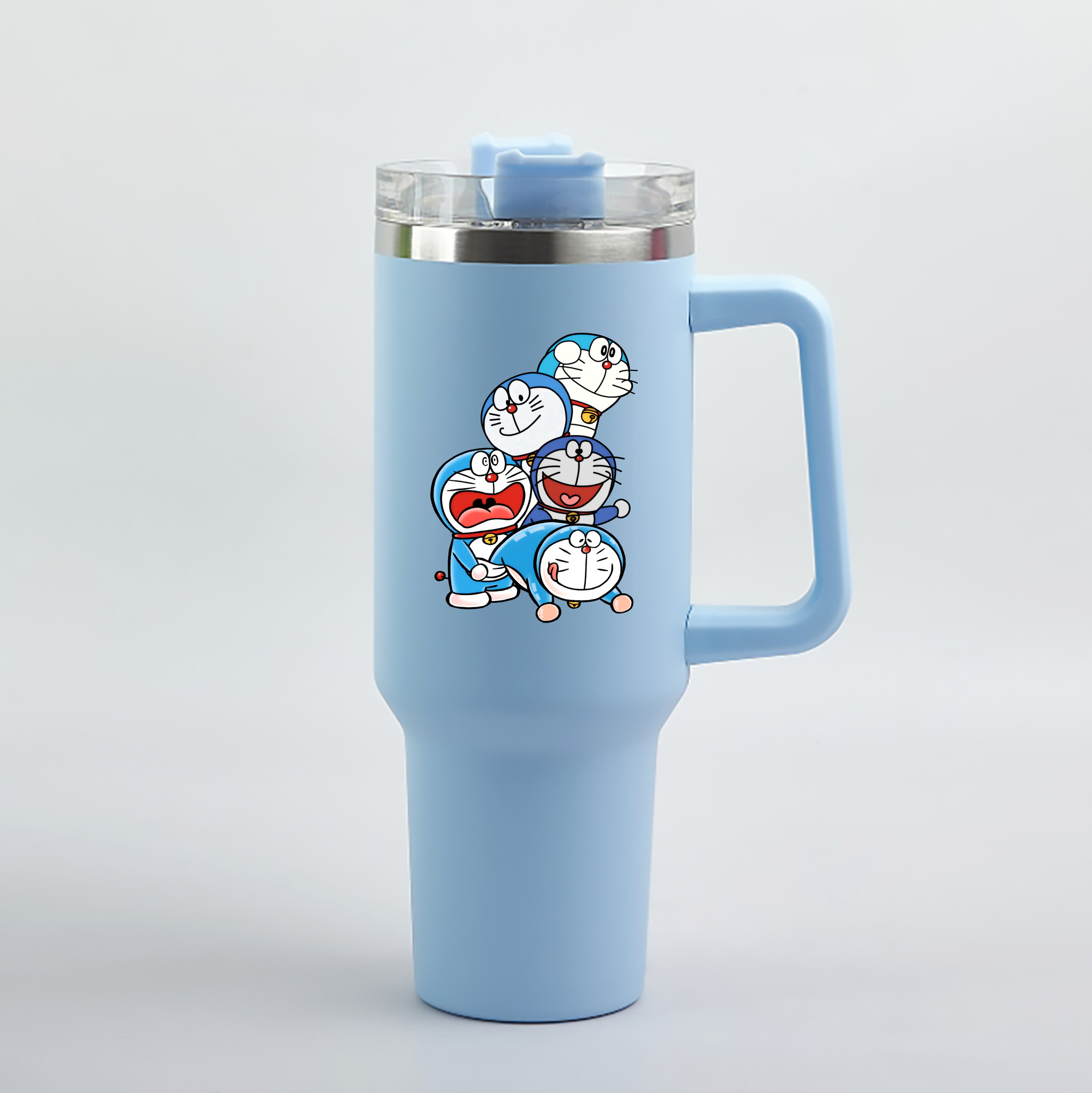 （画像用） ドラえもん Doraemon 1200mL車用タンブラー（カラープリント）