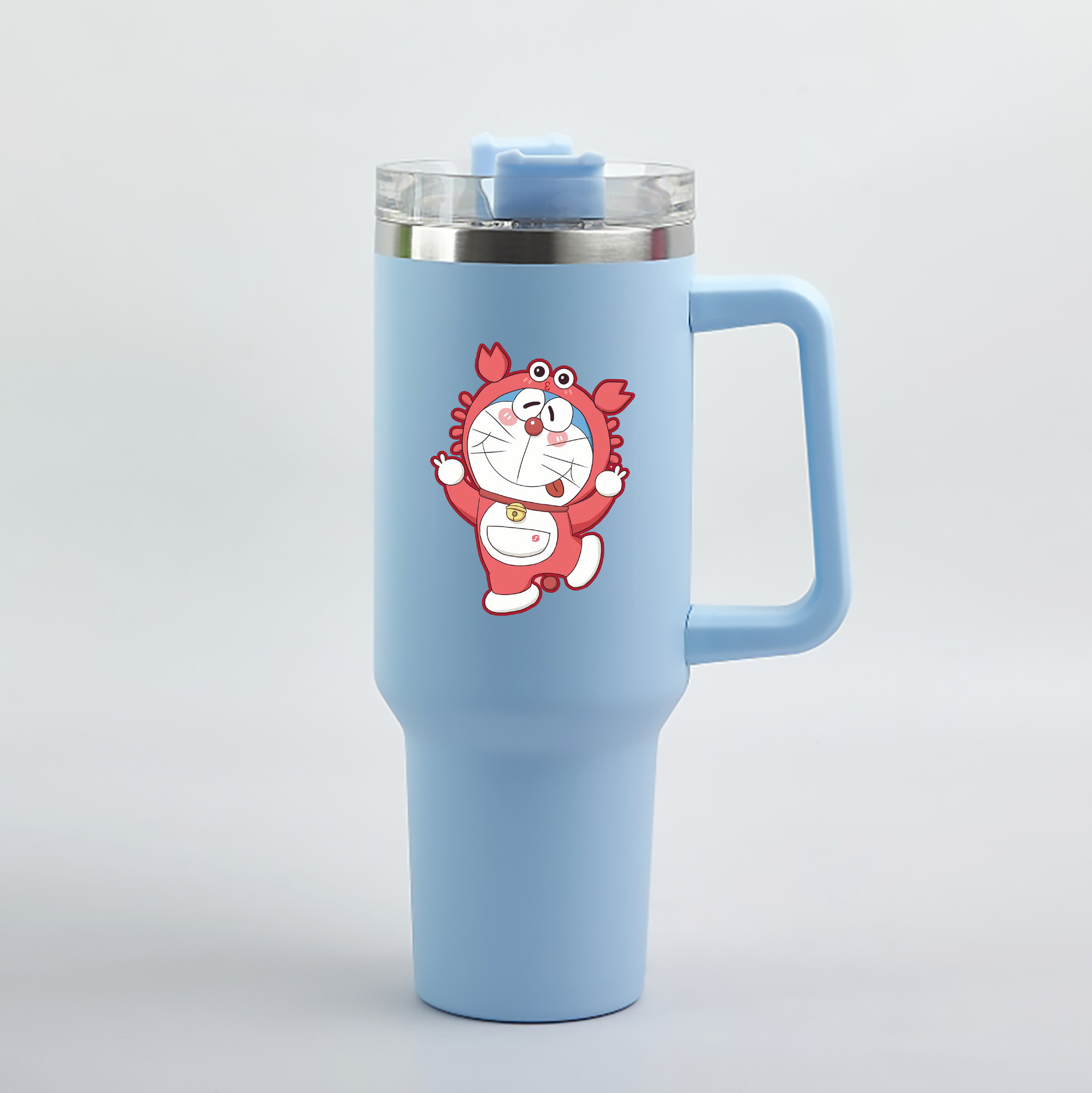 （画像用） ドラえもん Doraemon 1200mL車用タンブラー（カラープリント）
