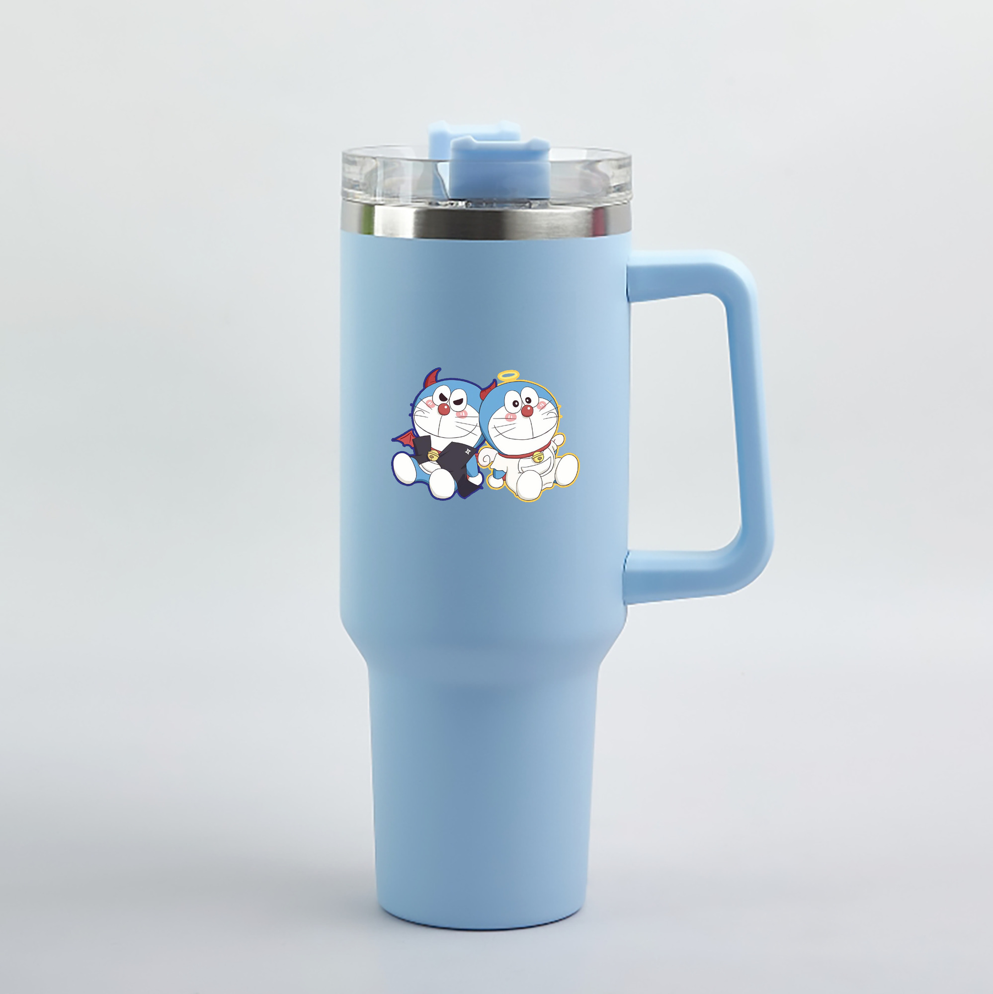（画像用） ドラえもん Doraemon 1200mL車用タンブラー（カラープリント）