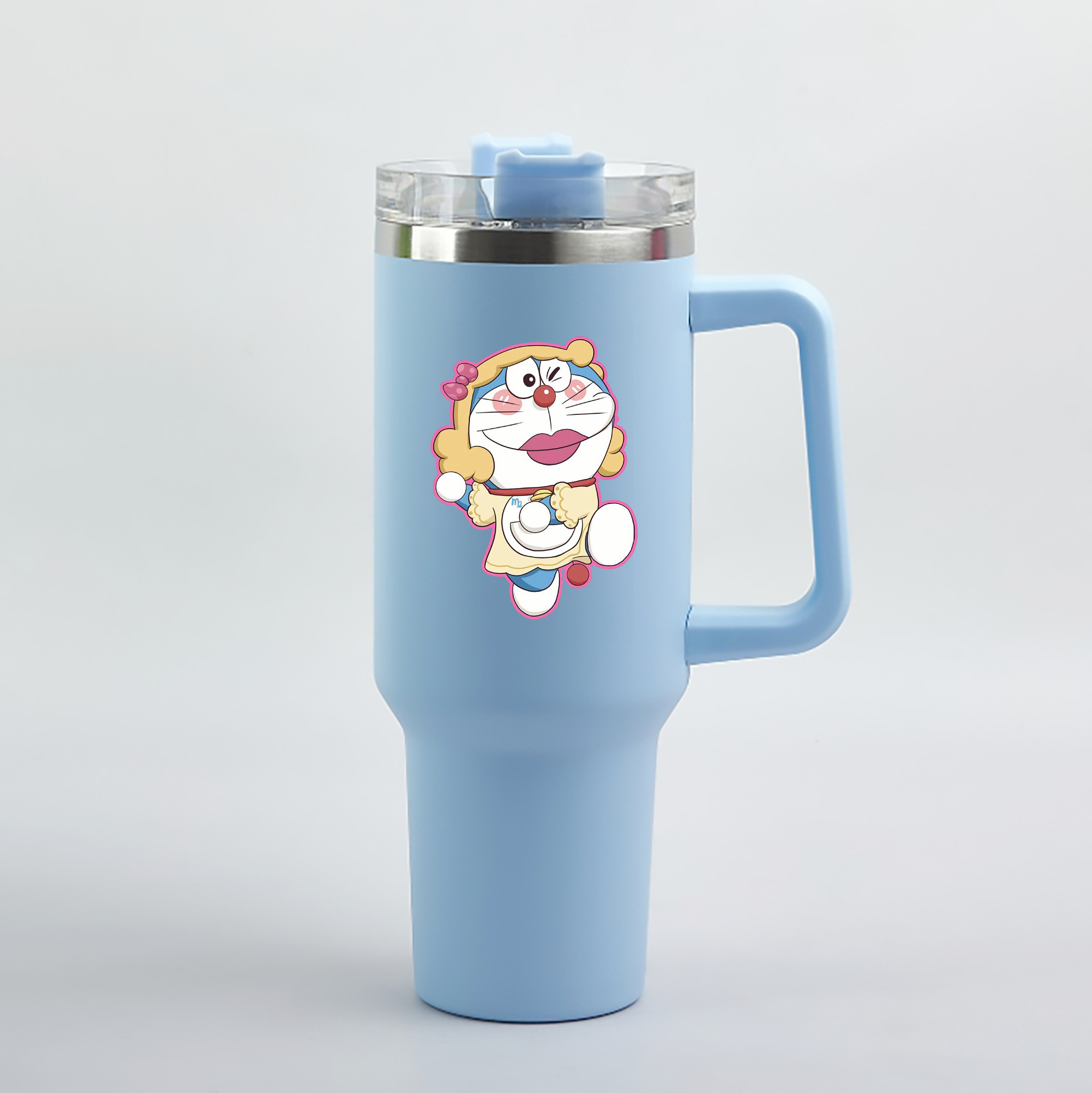 （画像用） ドラえもん Doraemon 1200mL車用タンブラー（カラープリント）