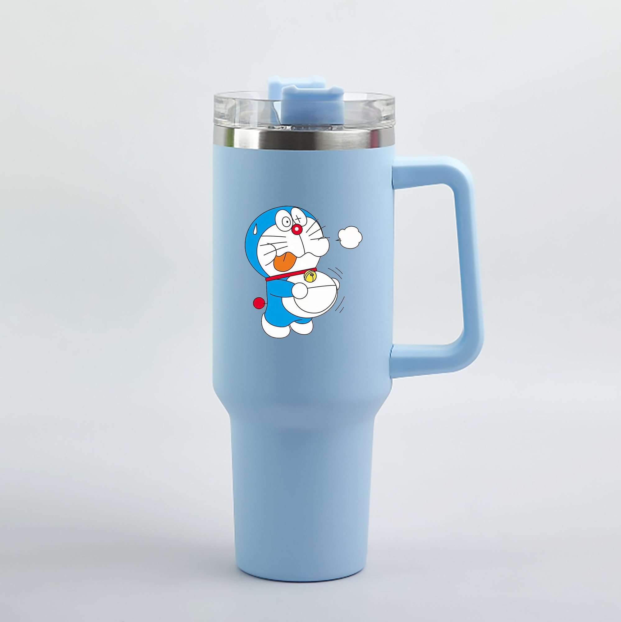 （画像用） ドラえもん Doraemon 1200mL車用タンブラー（カラープリント）