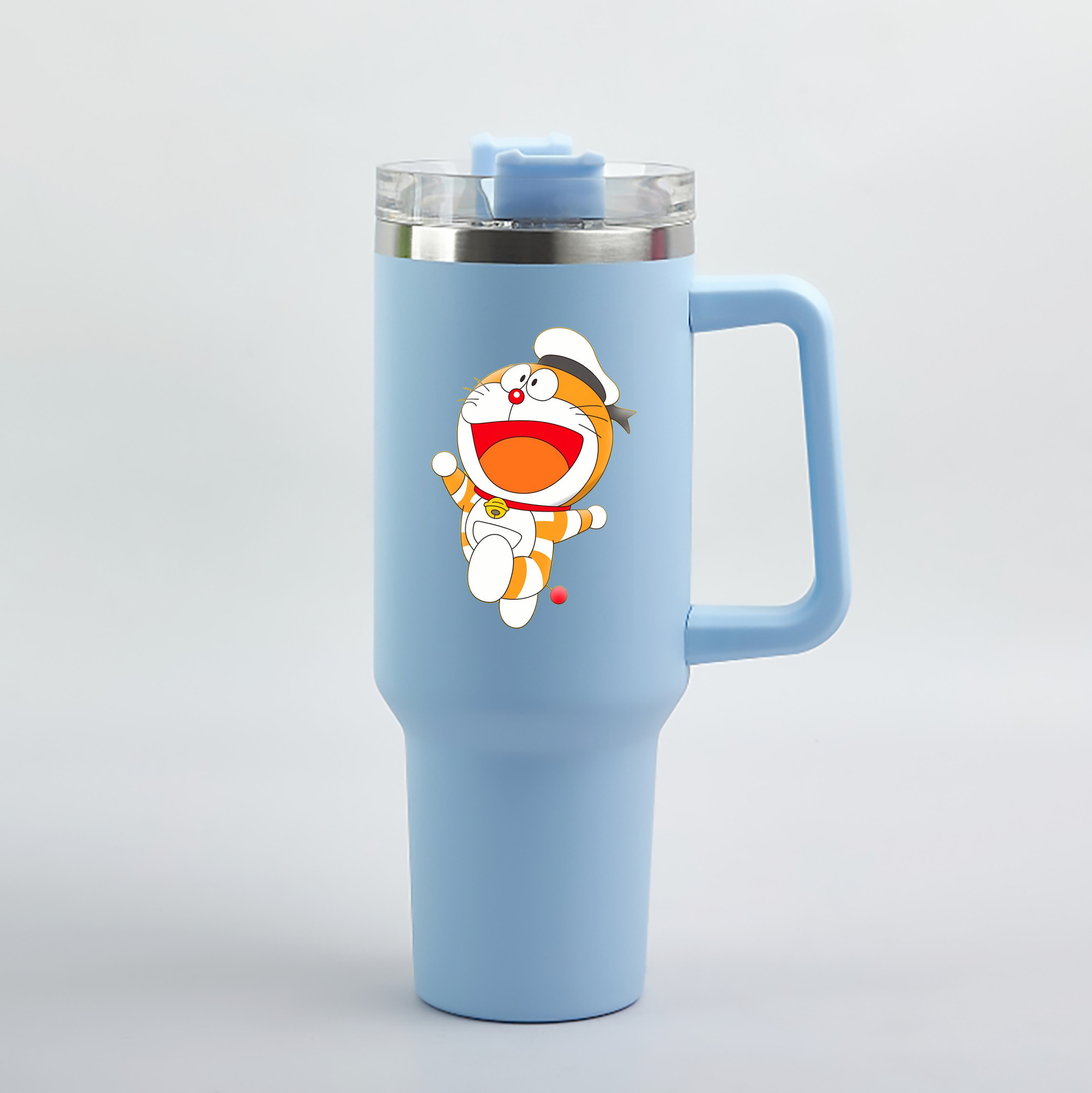 （画像用） ドラえもん Doraemon 1200mL車用タンブラー（カラープリント）