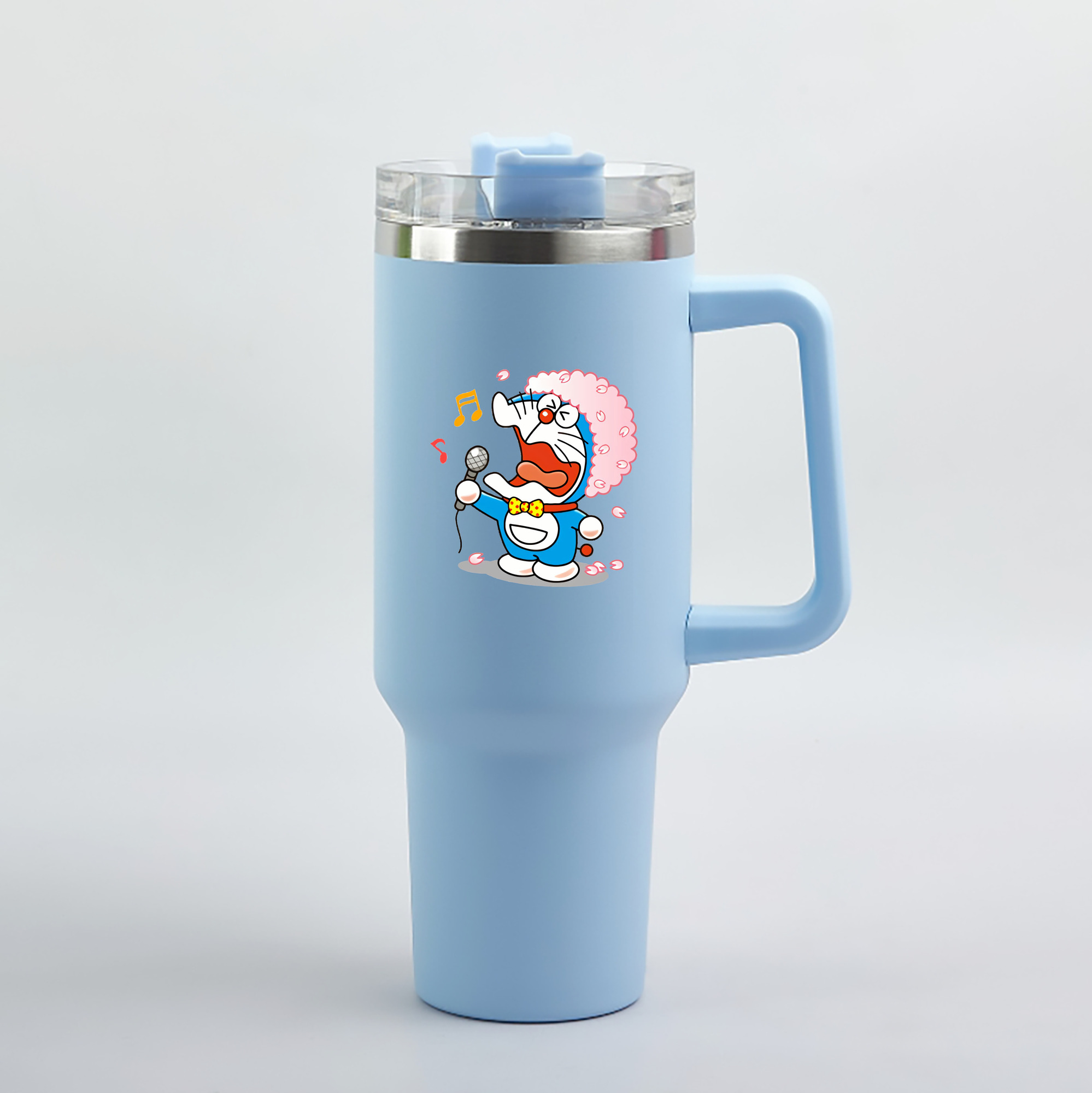 （画像用） ドラえもん Doraemon 1200mL車用タンブラー（カラープリント）