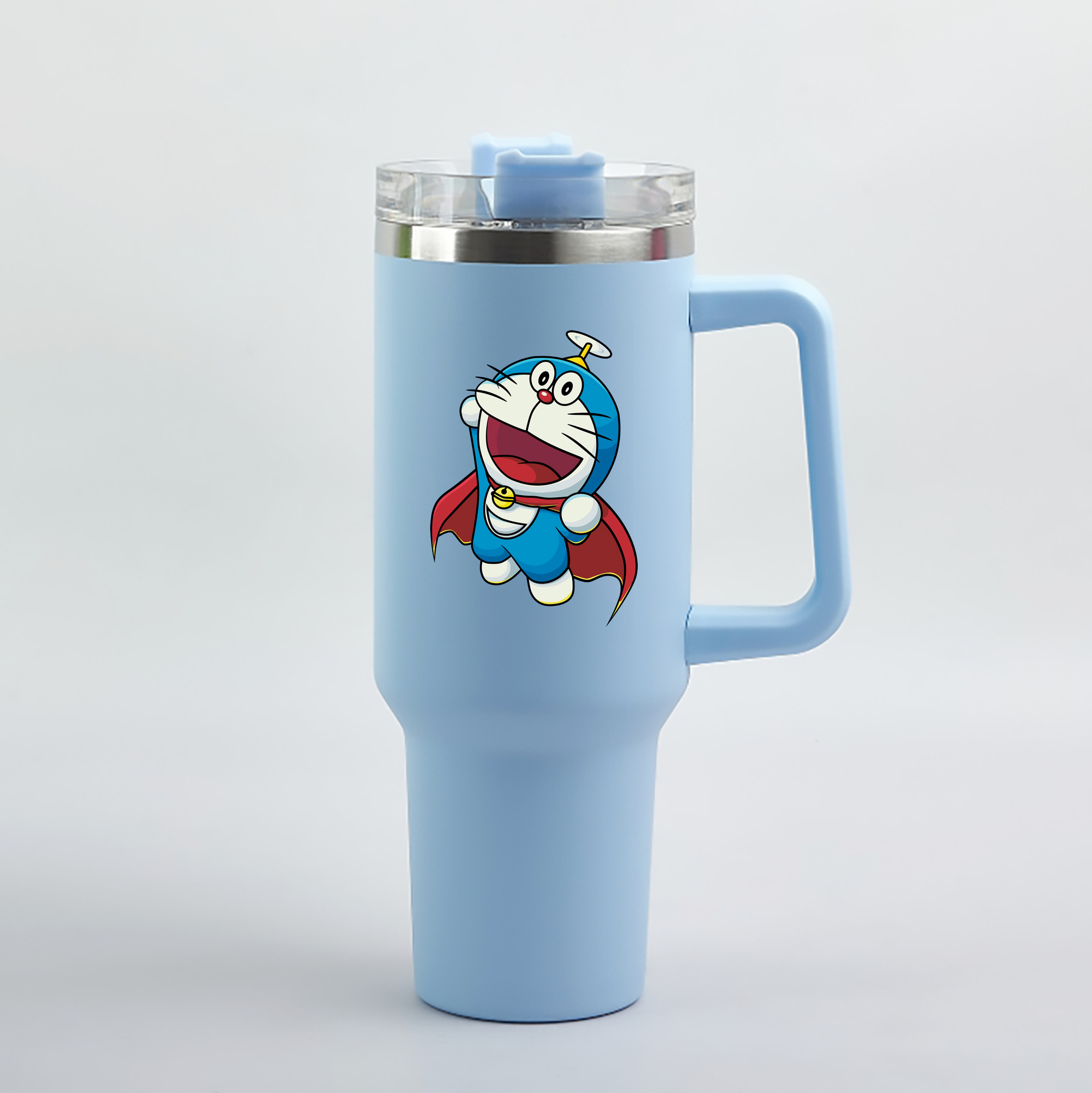 （画像用） ドラえもん Doraemon 1200mL車用タンブラー（カラープリント）