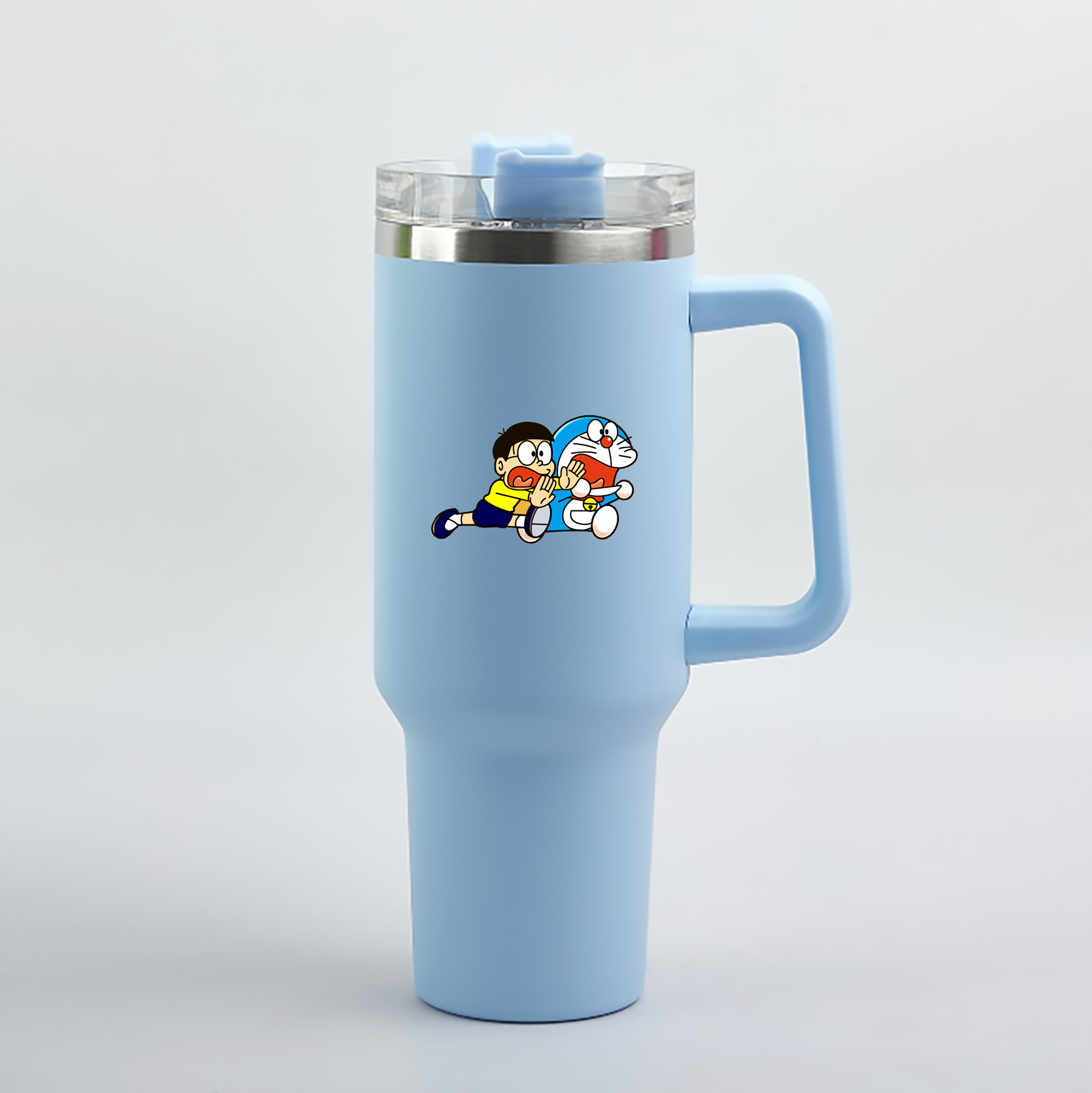 （画像用） ドラえもん Doraemon 1200mL車用タンブラー（カラープリント）