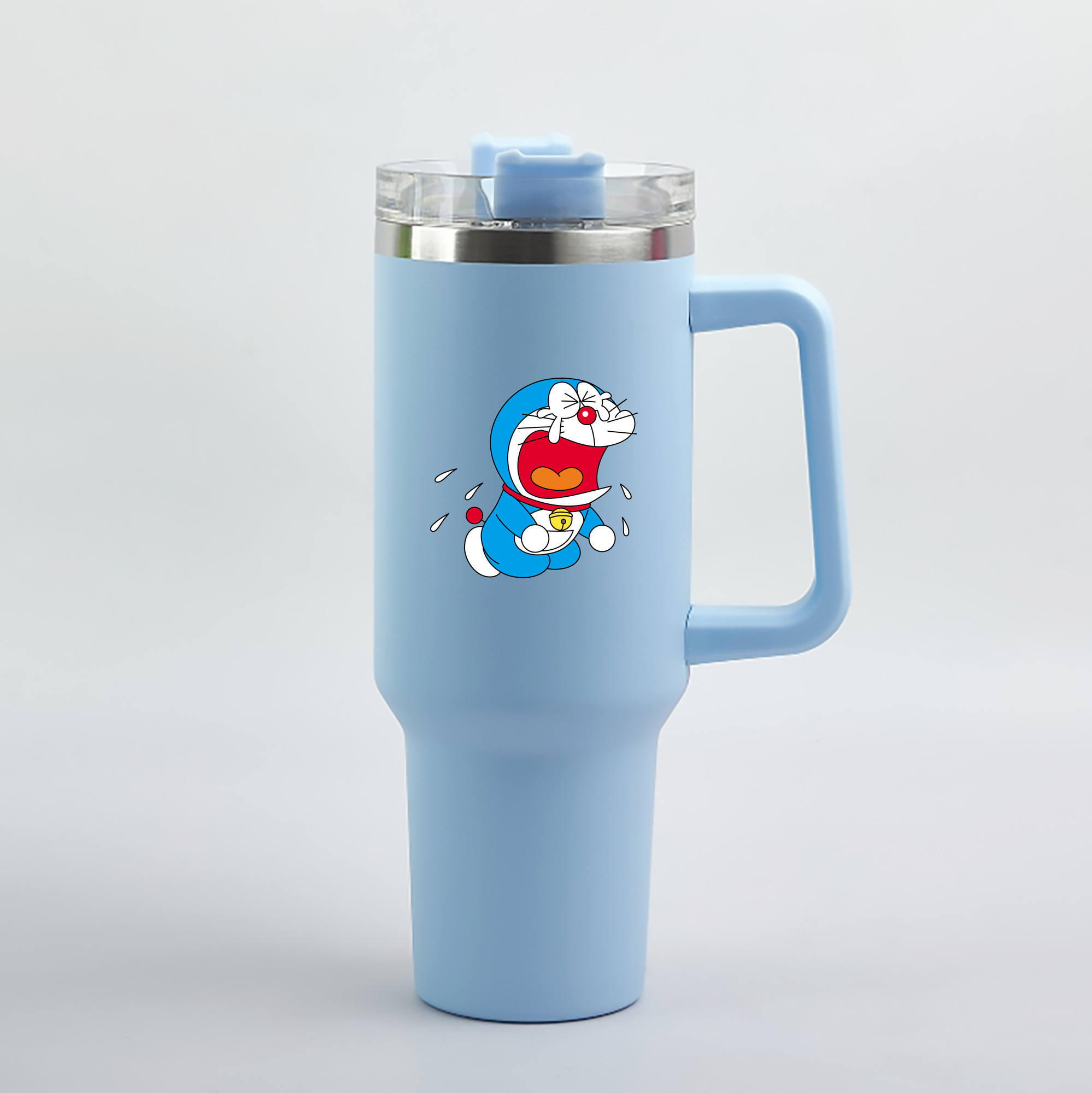 （画像用） ドラえもん Doraemon 1200mL車用タンブラー（カラープリント）