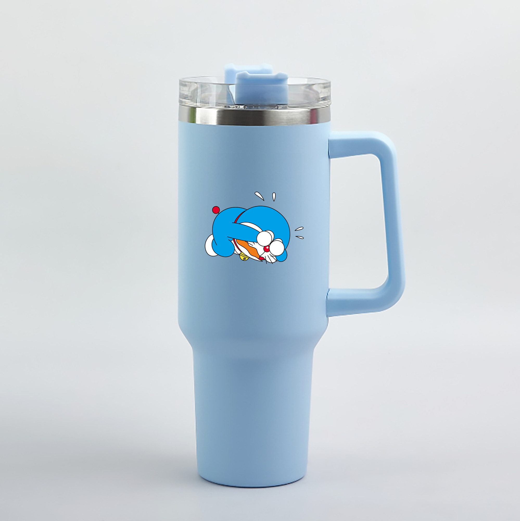 （画像用） ドラえもん Doraemon 1200mL車用タンブラー（カラープリント）