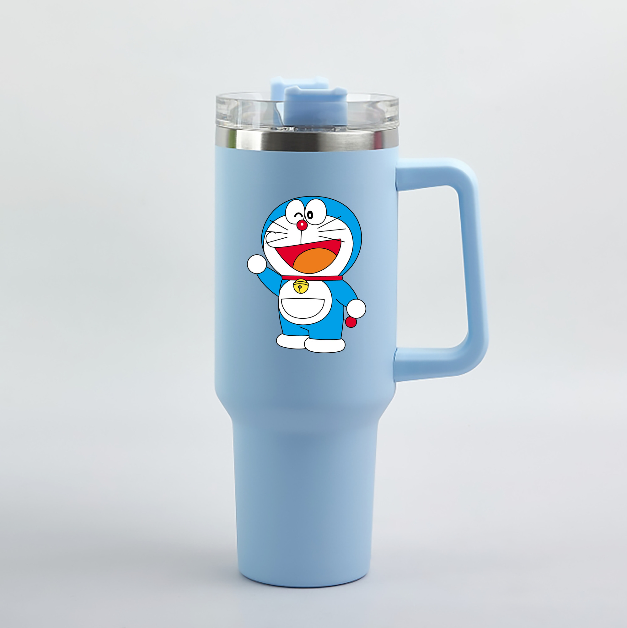 （画像用） ドラえもん Doraemon 1200mL車用タンブラー（カラープリント）