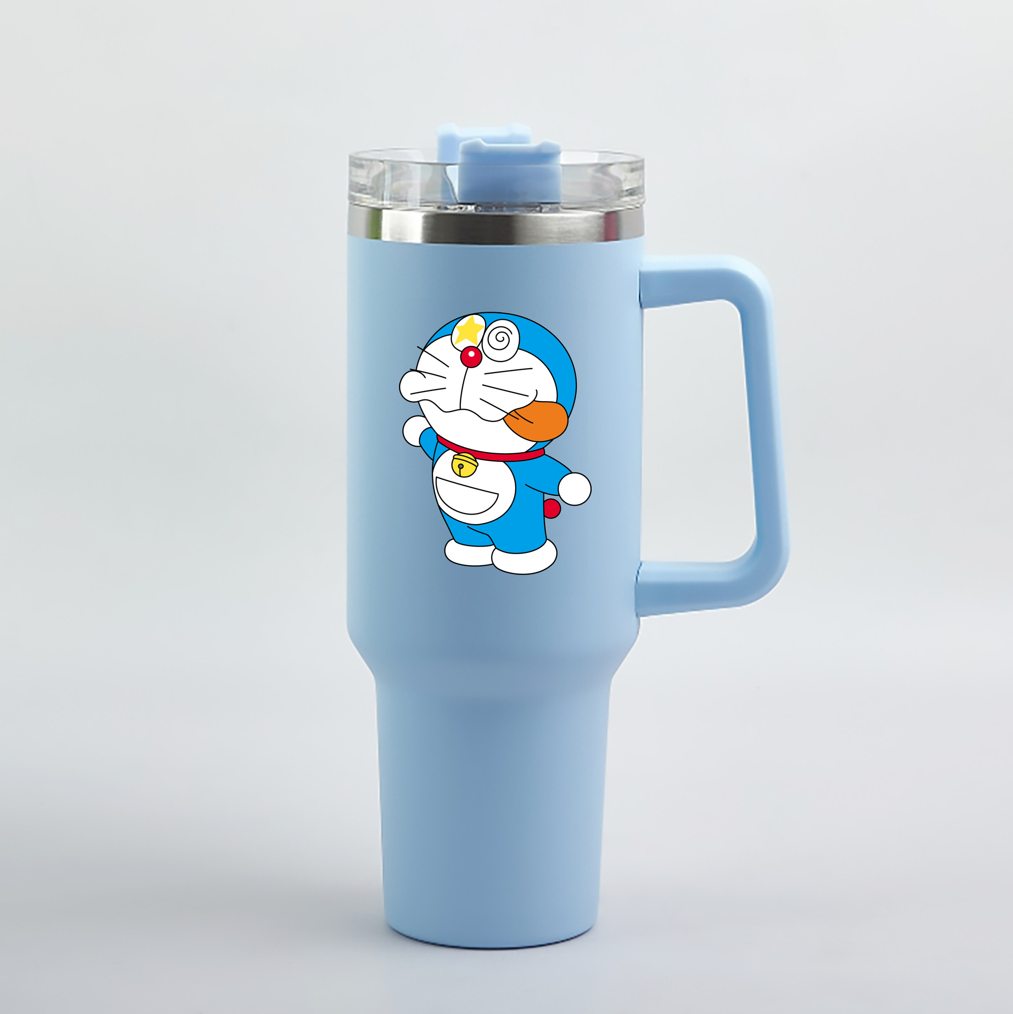 （画像用） ドラえもん Doraemon 1200mL車用タンブラー（カラープリント）