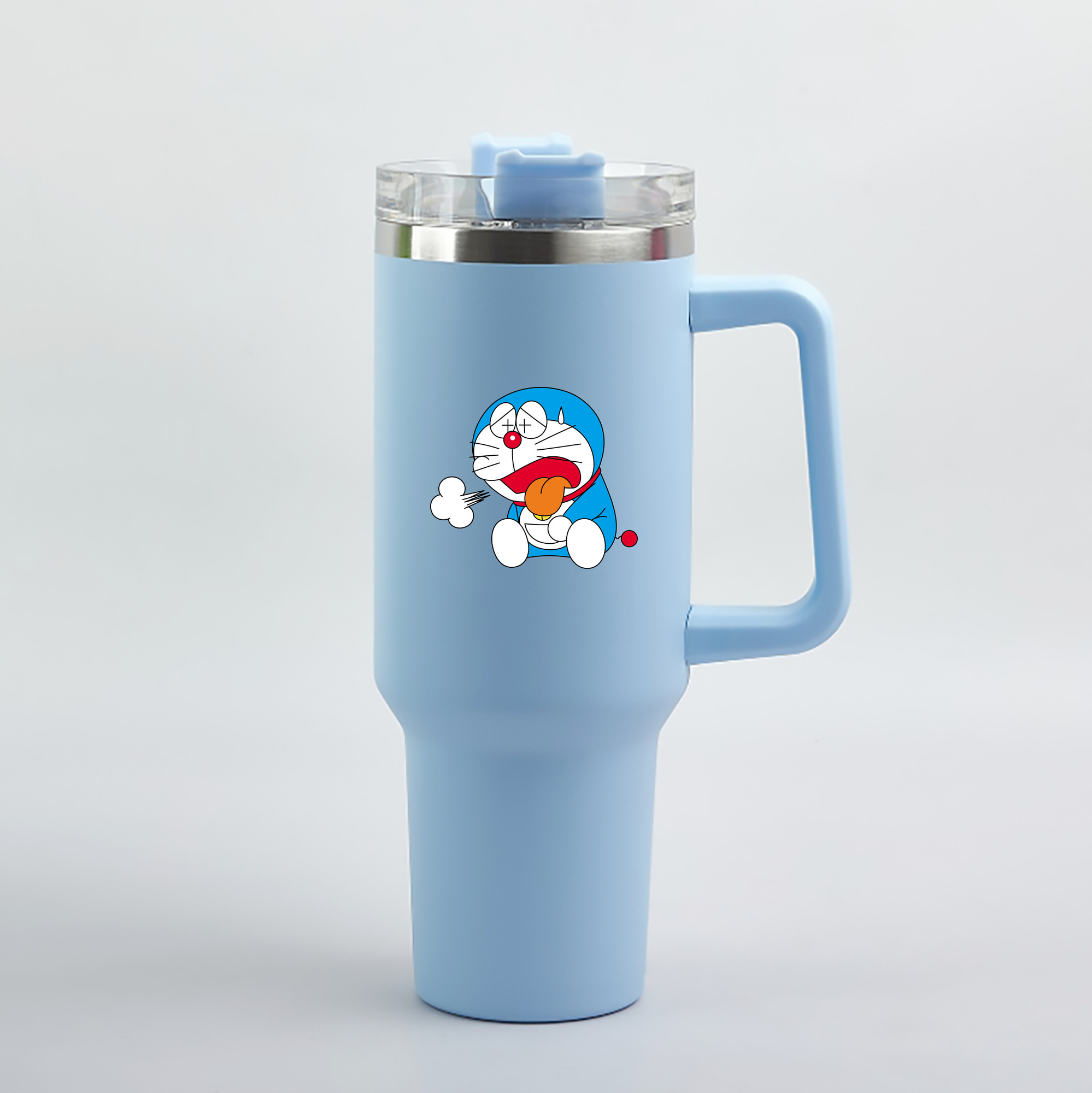 （画像用） ドラえもん Doraemon 1200mL車用タンブラー（カラープリント）