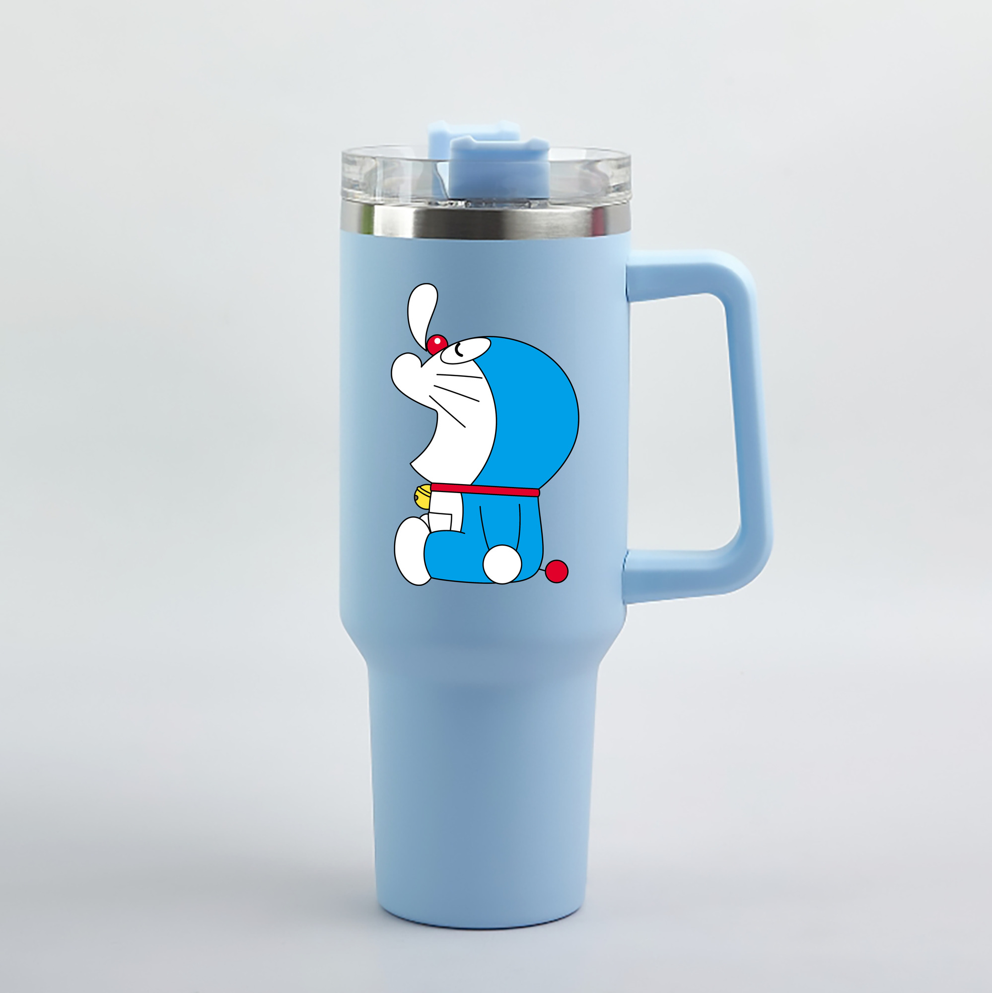 （画像用） ドラえもん Doraemon 1200mL車用タンブラー（カラープリント）