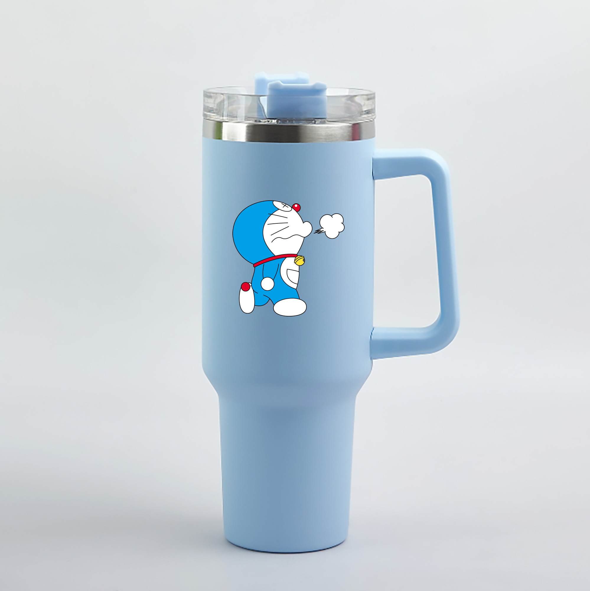 （画像用） ドラえもん Doraemon 1200mL車用タンブラー（カラープリント）