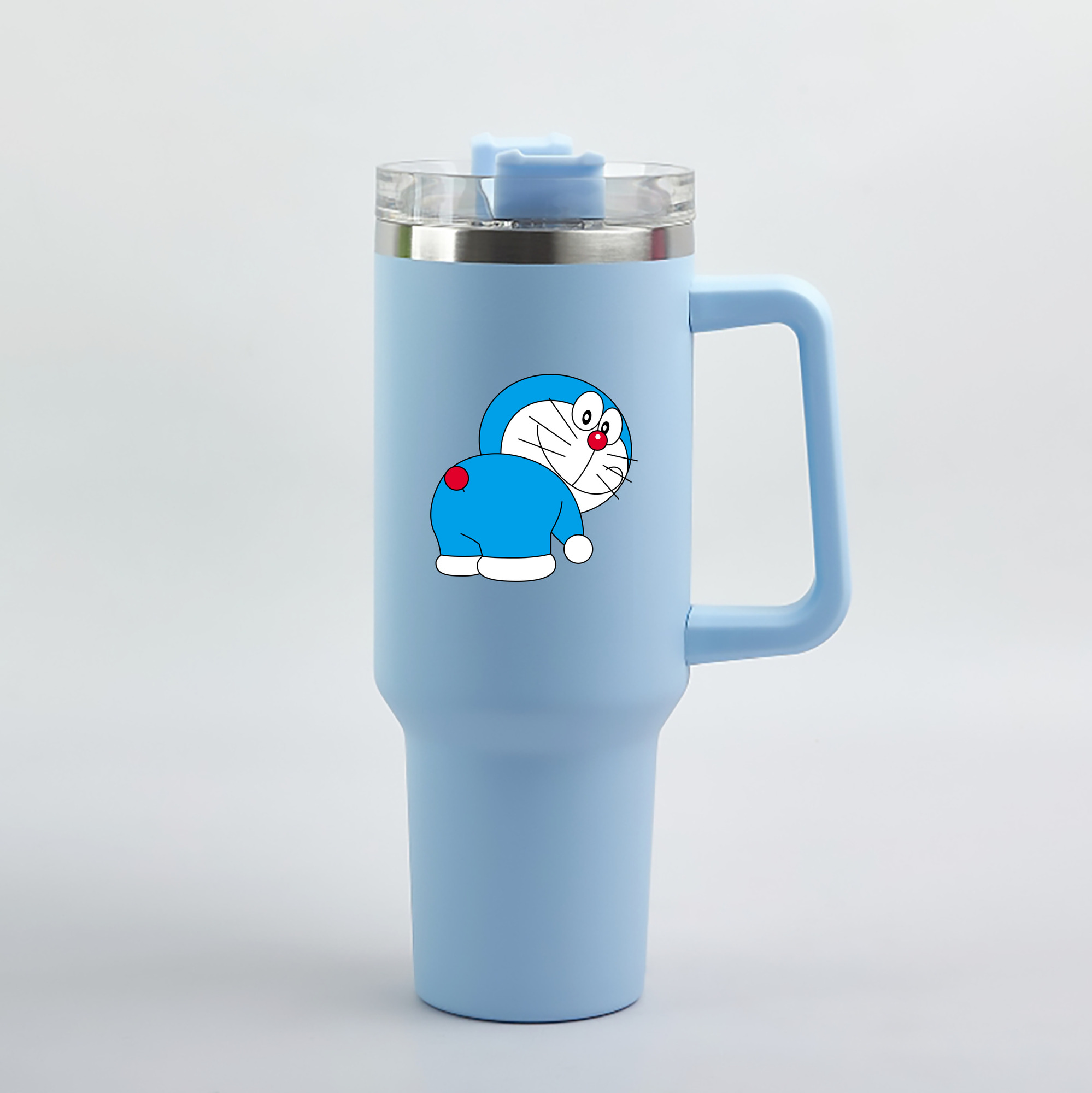 （画像用） ドラえもん Doraemon 1200mL車用タンブラー（カラープリント）