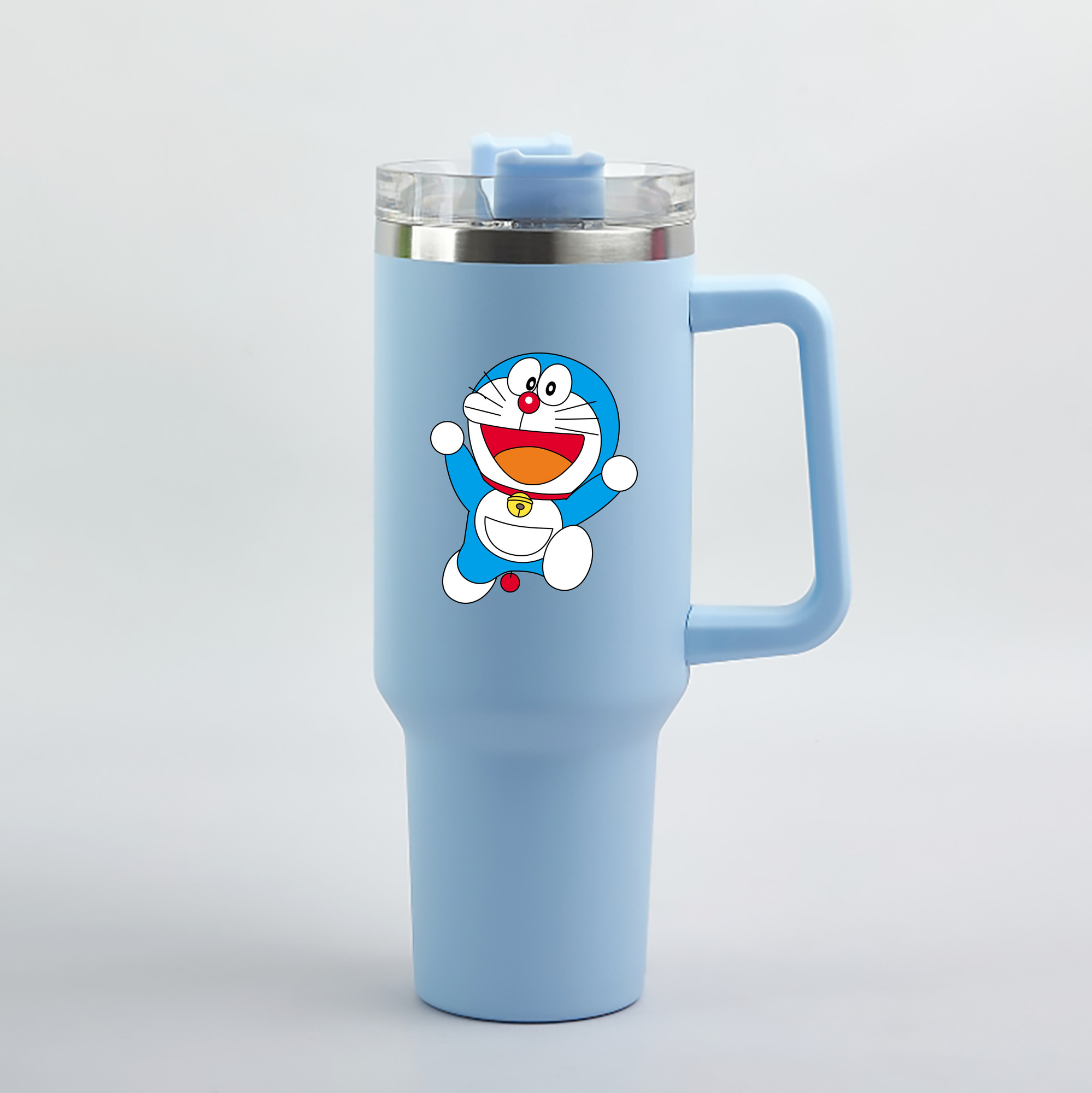 （画像用） ドラえもん Doraemon 1200mL車用タンブラー（カラープリント）