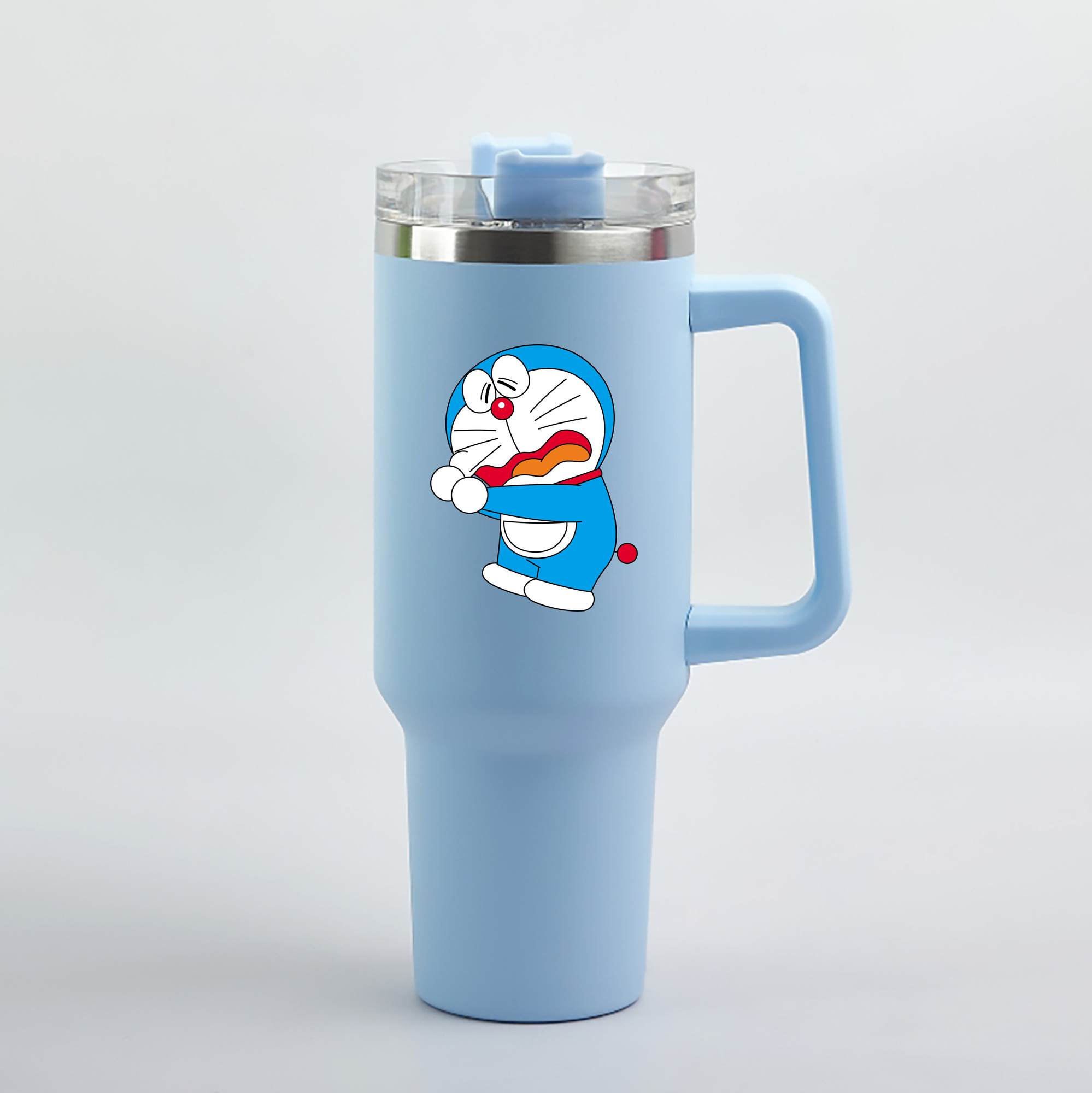 （画像用） ドラえもん Doraemon 1200mL車用タンブラー（カラープリント）