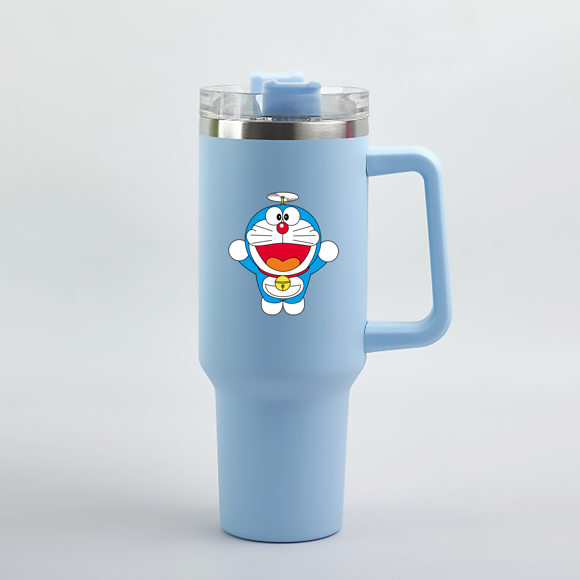（画像用） ドラえもん Doraemon 1200mL車用タンブラー（カラープリント）