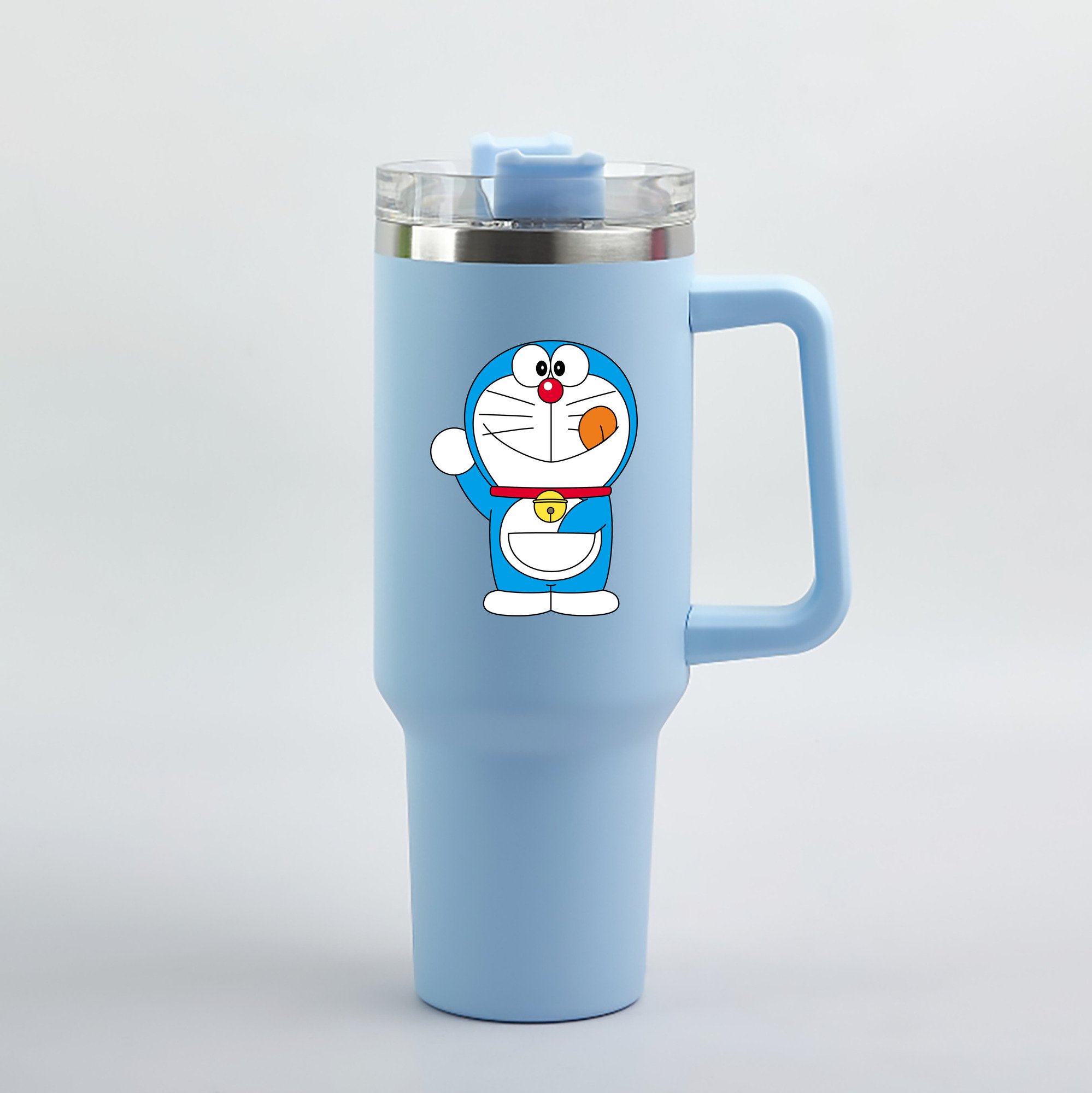 （画像用） ドラえもん Doraemon 1200mL車用タンブラー（カラープリント）