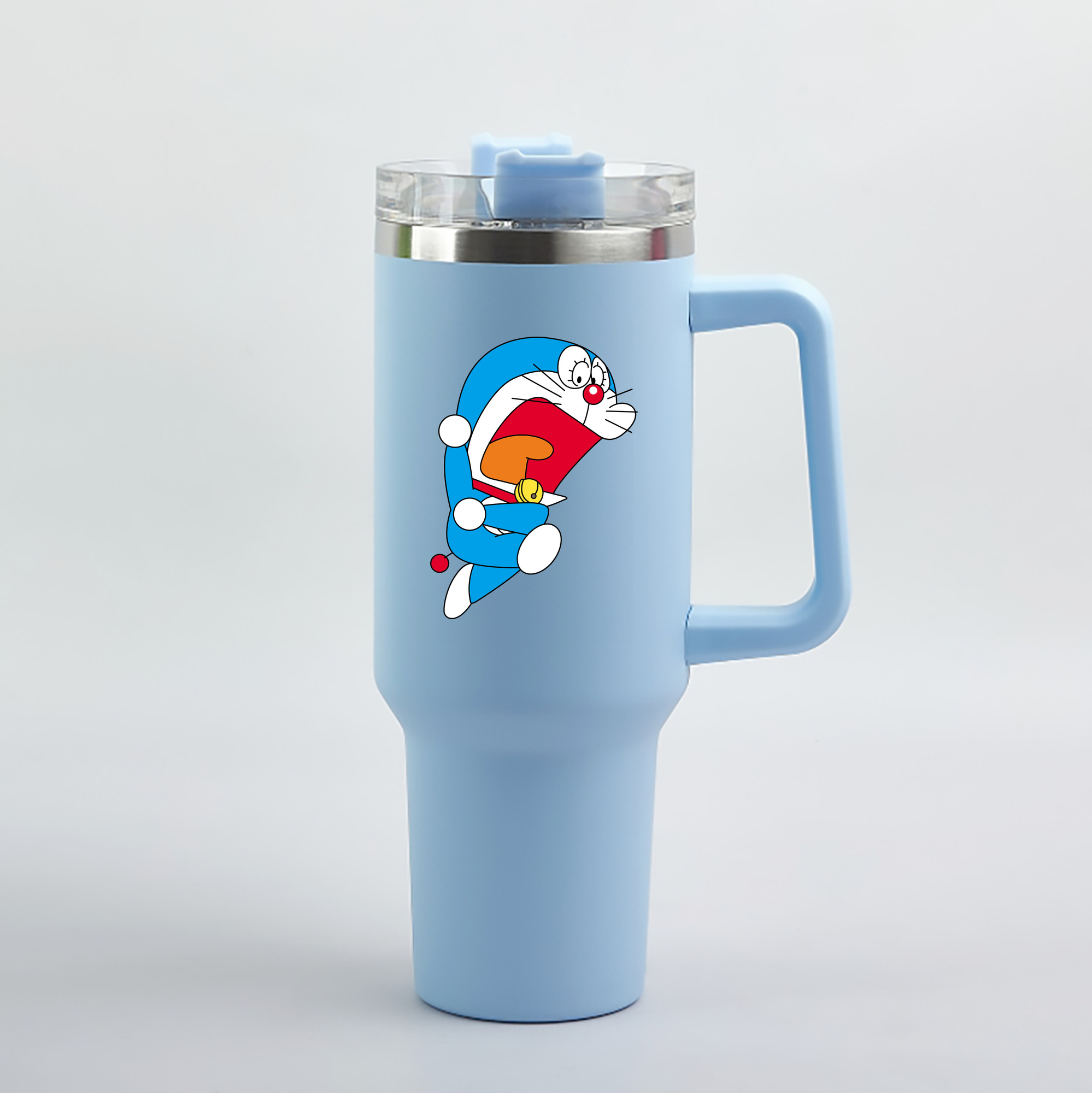 （画像用） ドラえもん Doraemon 1200mL車用タンブラー（カラープリント）