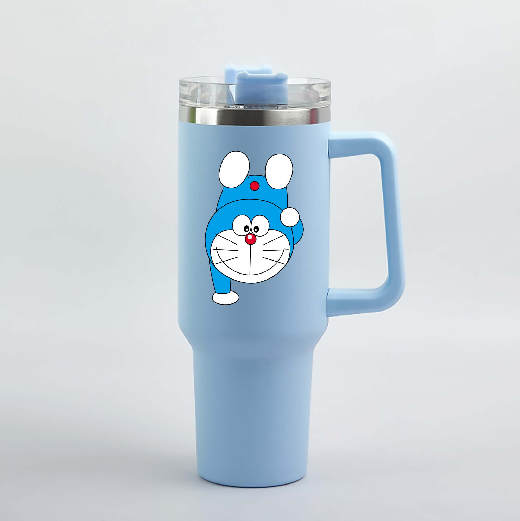 （画像用） ドラえもん Doraemon 1200mL車用タンブラー（カラープリント）