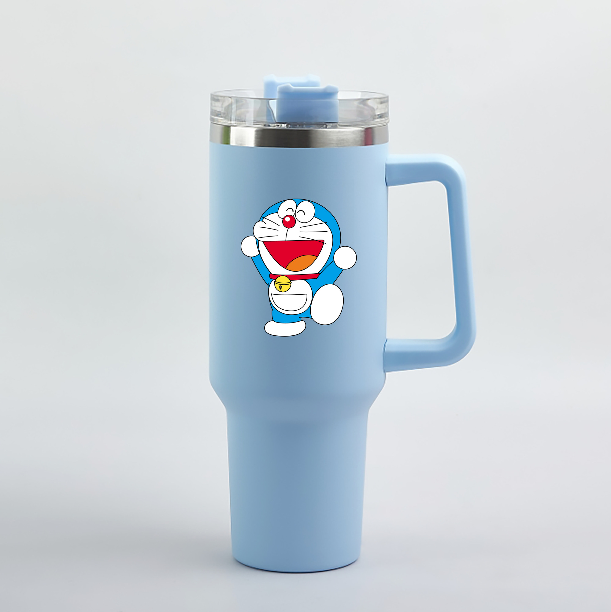 （画像用） ドラえもん Doraemon 1200mL車用タンブラー（カラープリント）
