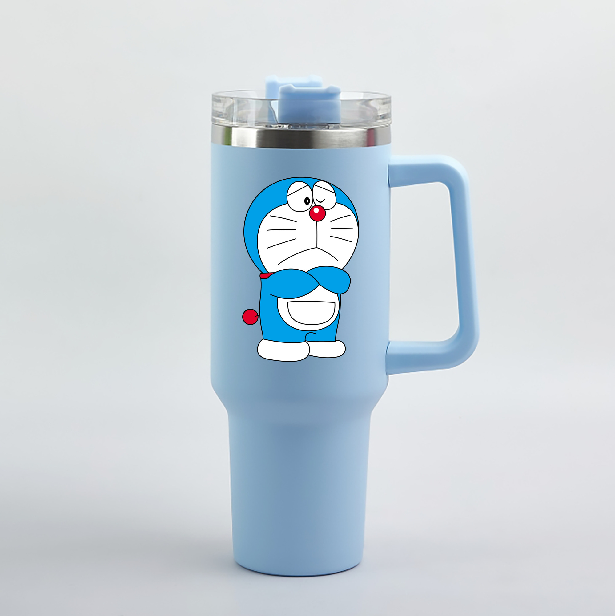 （画像用） ドラえもん Doraemon 1200mL車用タンブラー（カラープリント）