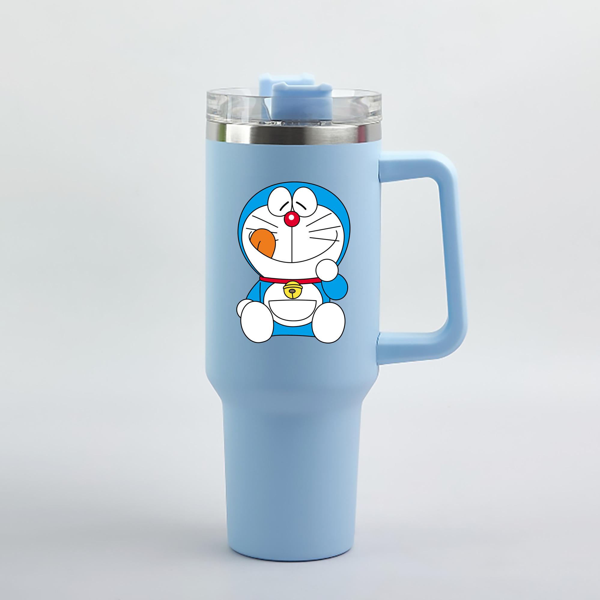 （画像用） ドラえもん Doraemon 1200mL車用タンブラー（カラープリント）